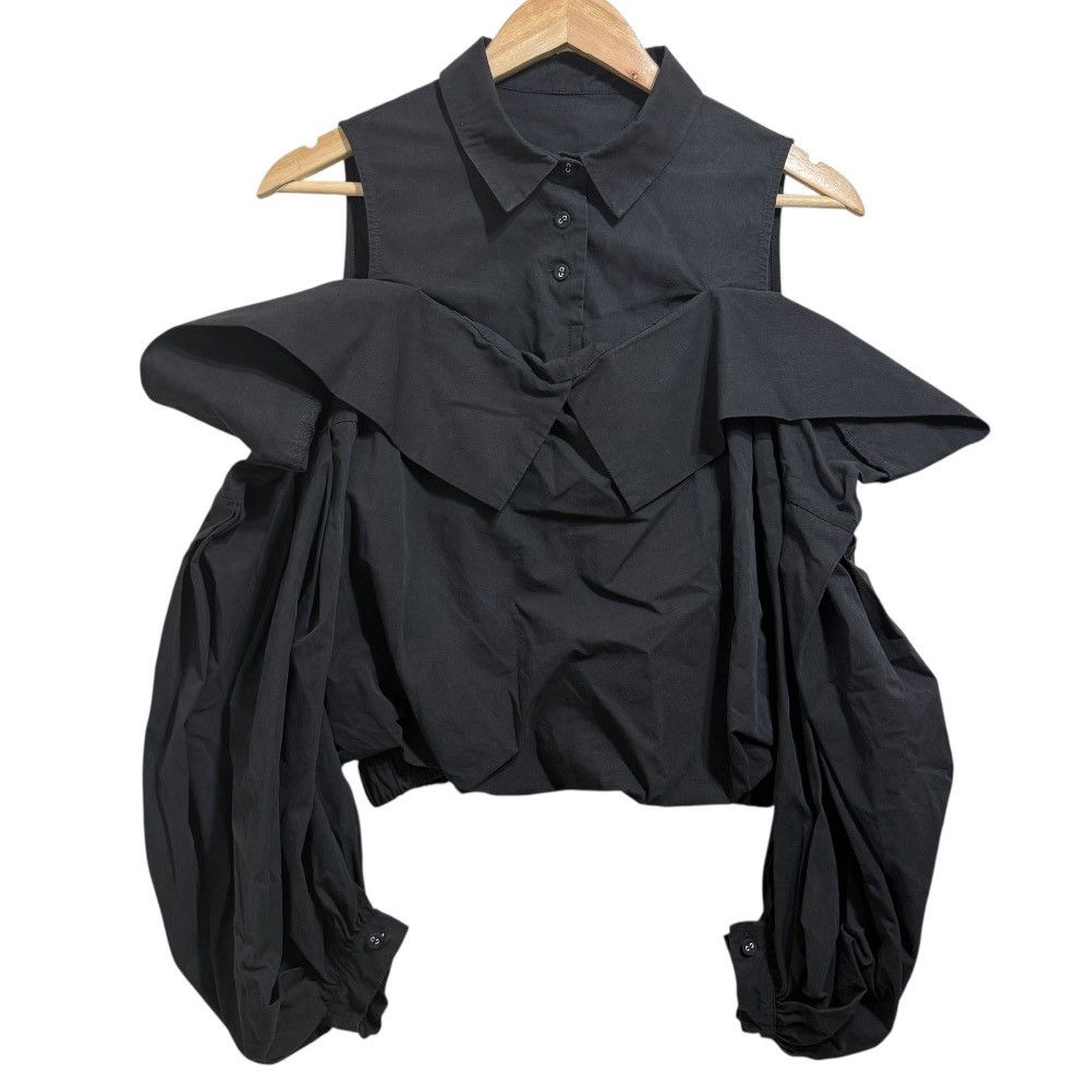 Other Other Riko RIKO Long Sleeve Off Shoulder Blouse Others Tops R241FB007-09F1 DUTY FREE for USA Size ONE SIZE - 1 Thumbnail