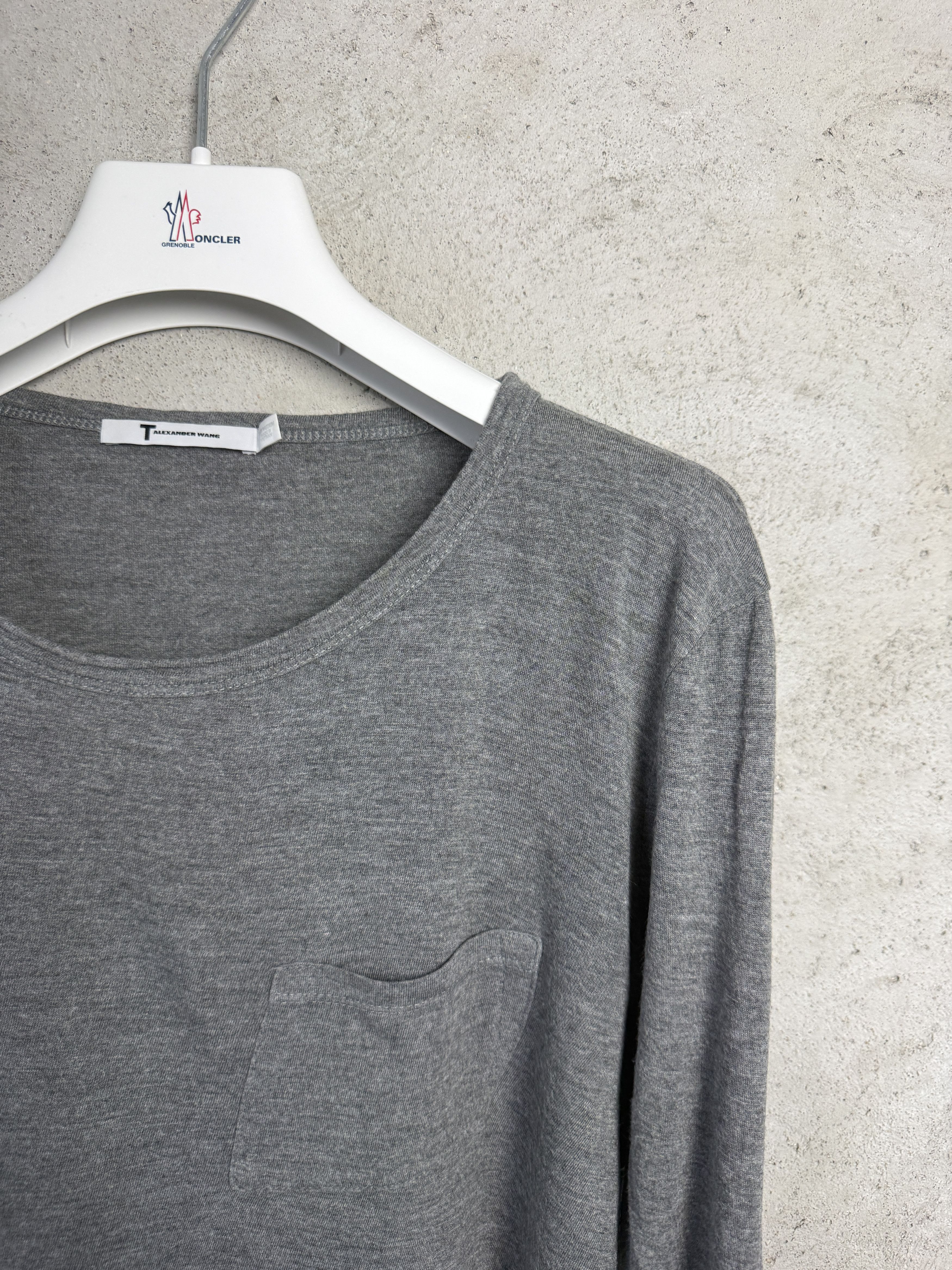 T by Alexander Wang T by Alexander Wang long sleeve t-shirt tee viscose Size M / US 6-8 / IT 42-44 - 2 Thumbnail