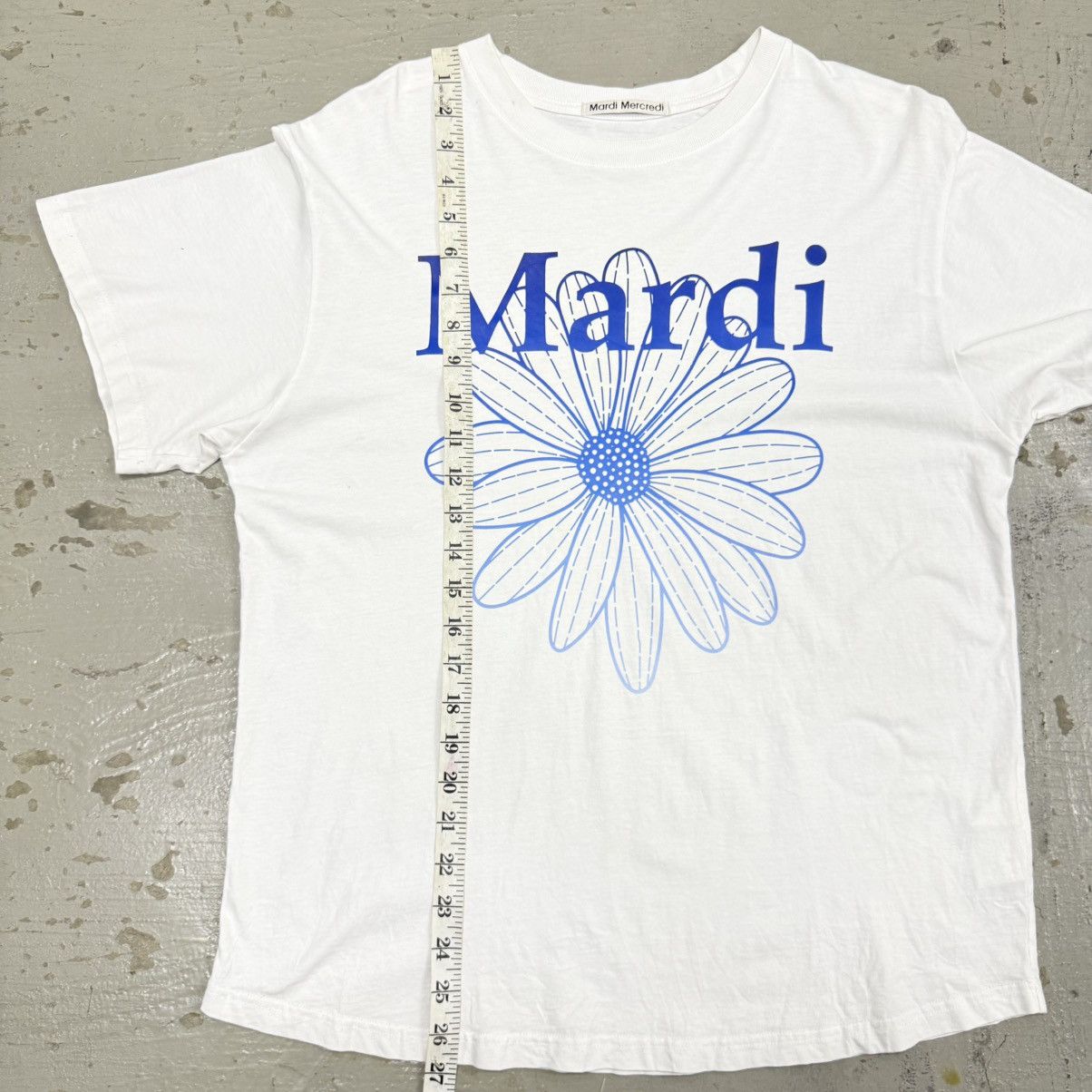 Japanese Brand Mardi Mercredi Flower Tee Size M / US 6-8 / IT 42-44 - 4 Thumbnail