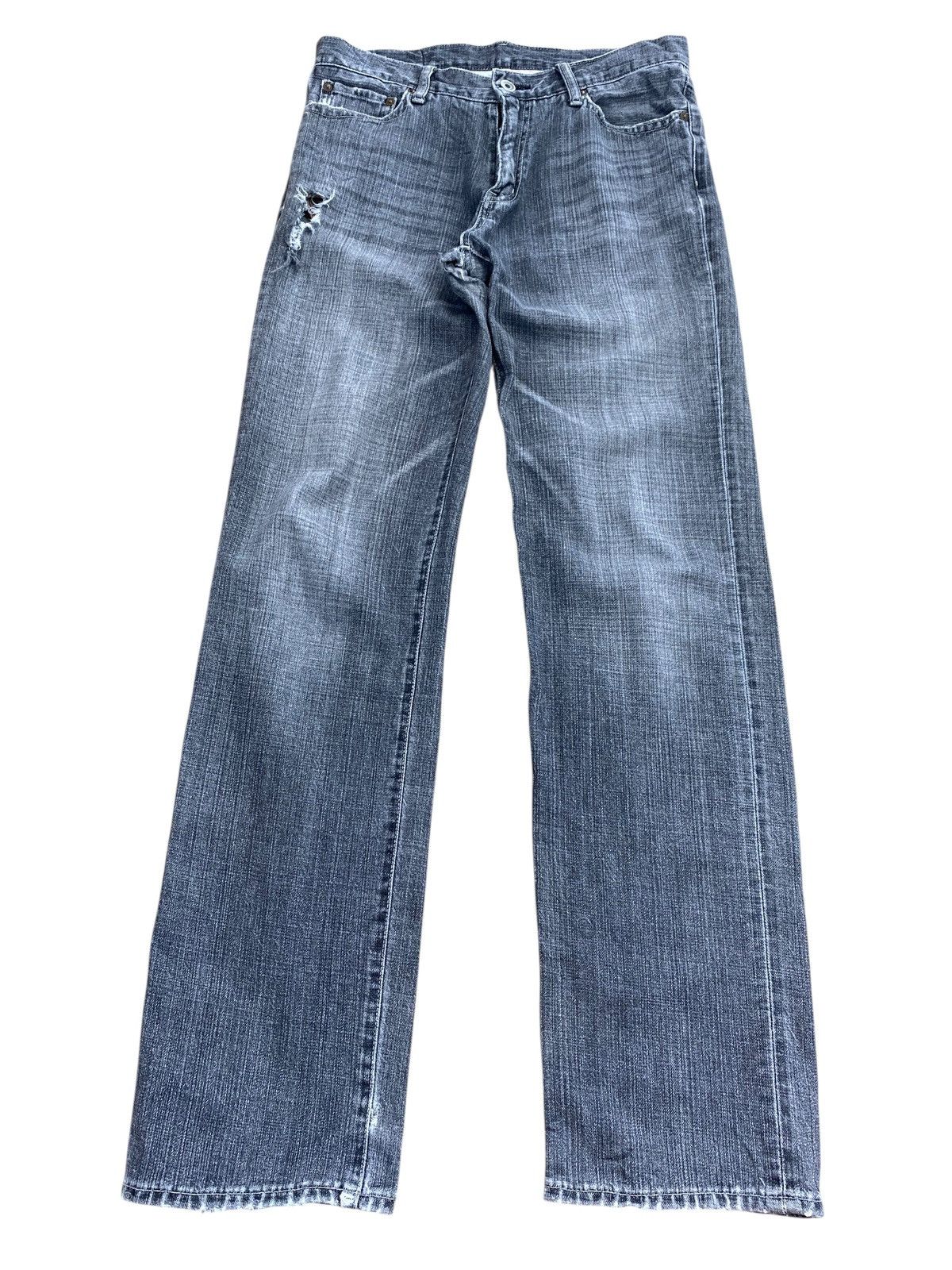Uniqlo Uniqlo Brand Faded Wash Style Loose Jeans Size US 32 / EU 48 - 1 Thumbnail