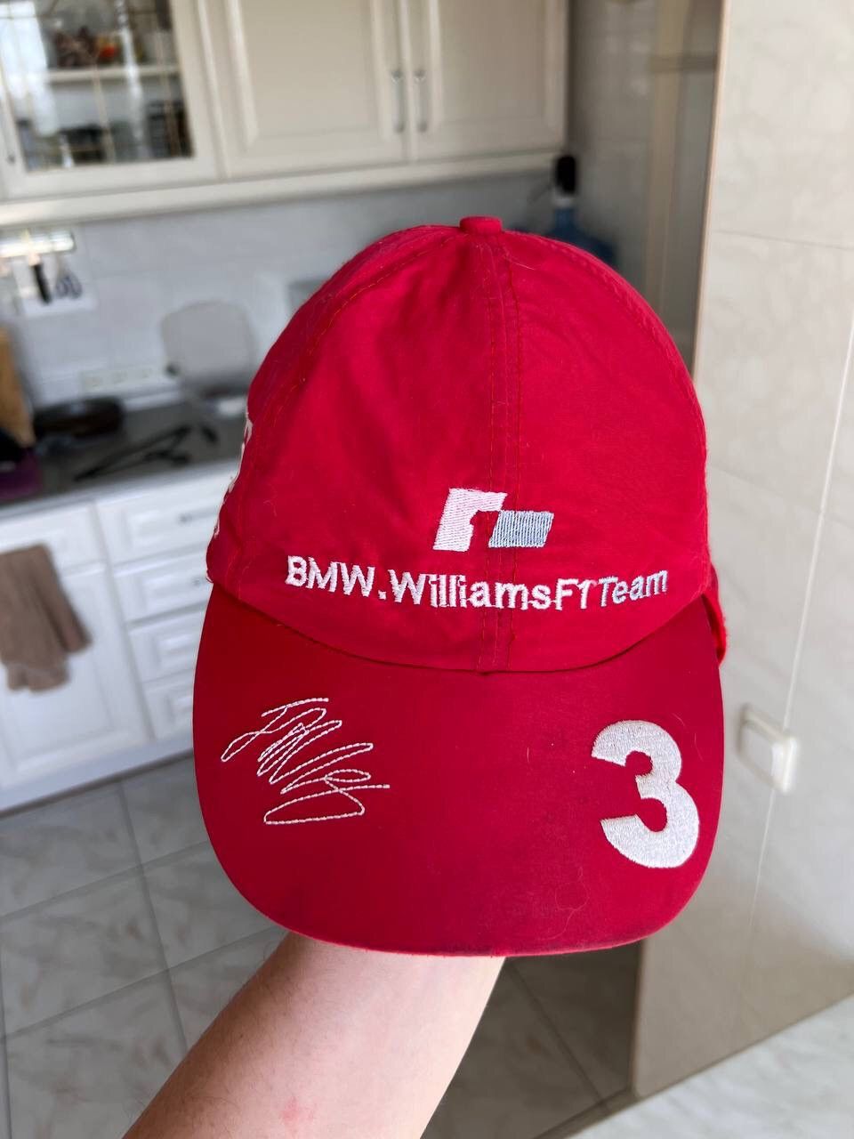 BMW × Formula 1 BMW WILLIAMS F1 CAP VINTAGE WINTER CAP FORMULA 1 HAT 2002 Size ONE SIZE - 3 Thumbnail