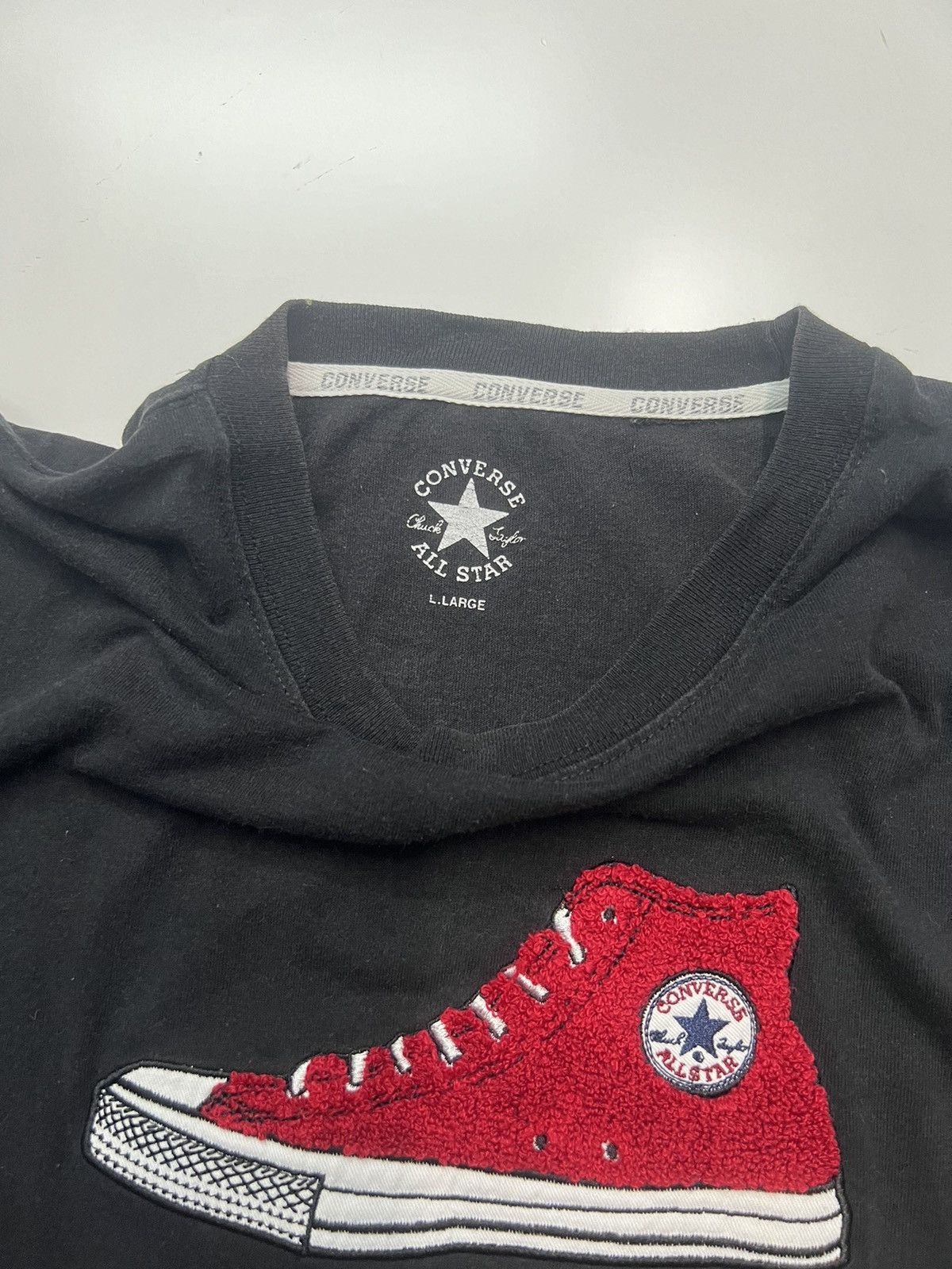 Converse VINTAGE CONVERSE SHOES TEES Size US L / EU 52-54 / 3 - 6 Thumbnail
