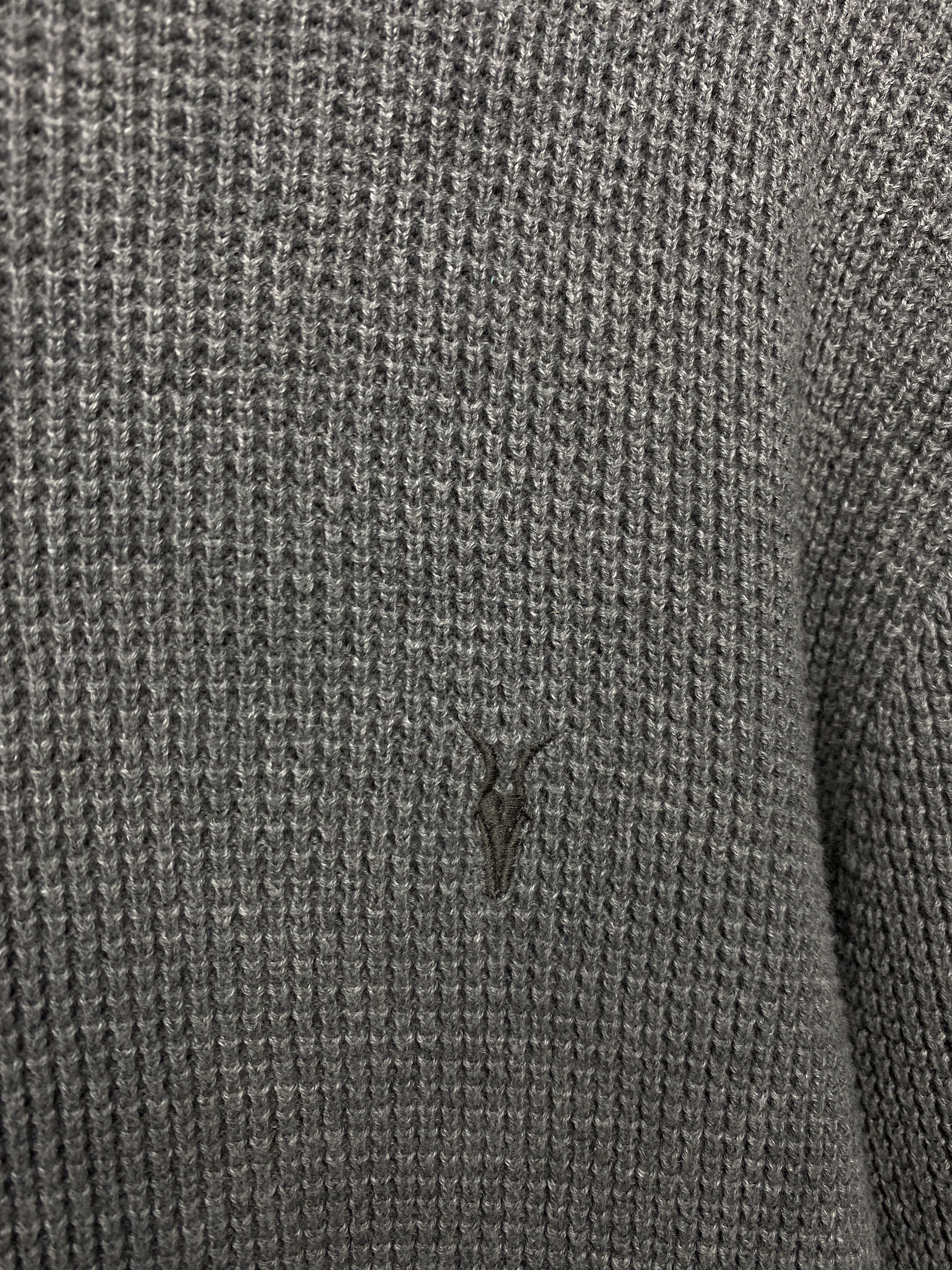Allsaints Allsaints Mens Rias Crew Neck Knit Sweater Y2K Size US L / EU 52-54 / 3 - 3 Thumbnail