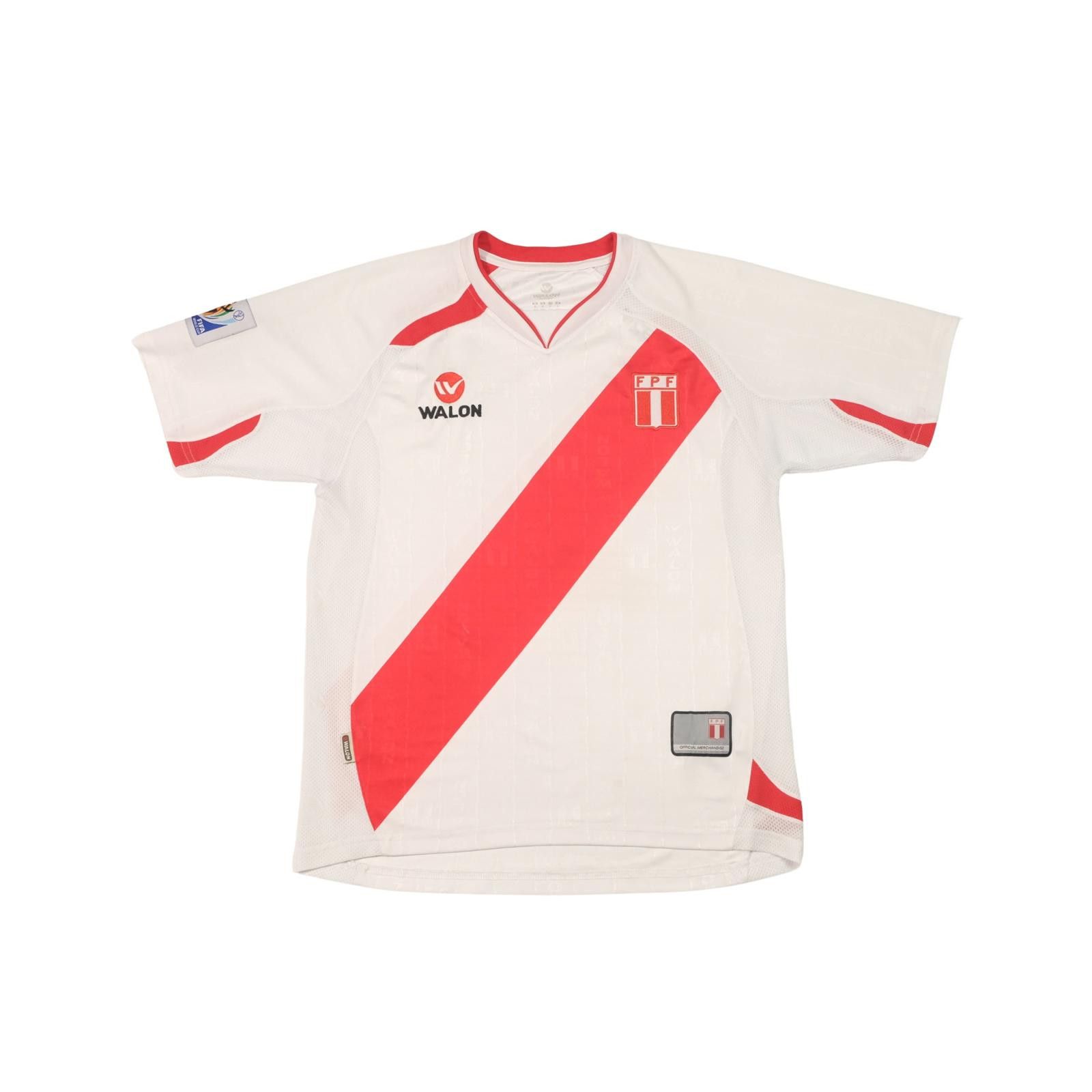 Designer 2007/08 Peru Home Shirt Walon (S) Size US S / EU 44-46 / 1 - 1 Thumbnail