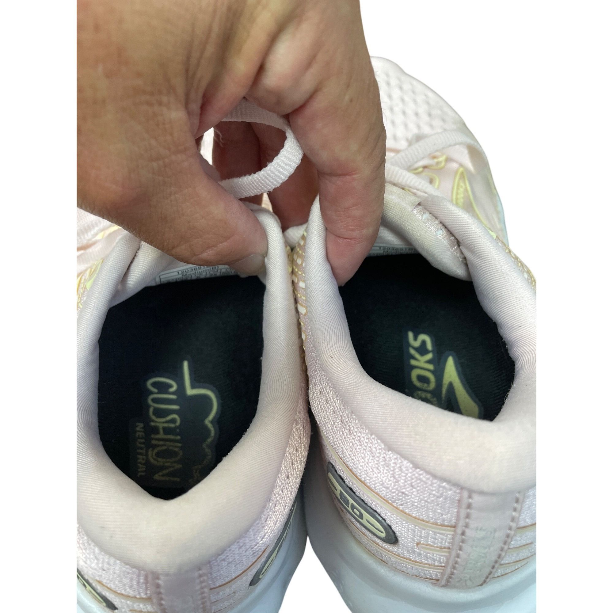 Brooks Brooks Glycerin 20 Womens pink yellow running sneaker Size 8 Size US 8 / IT 38 - 5 Thumbnail