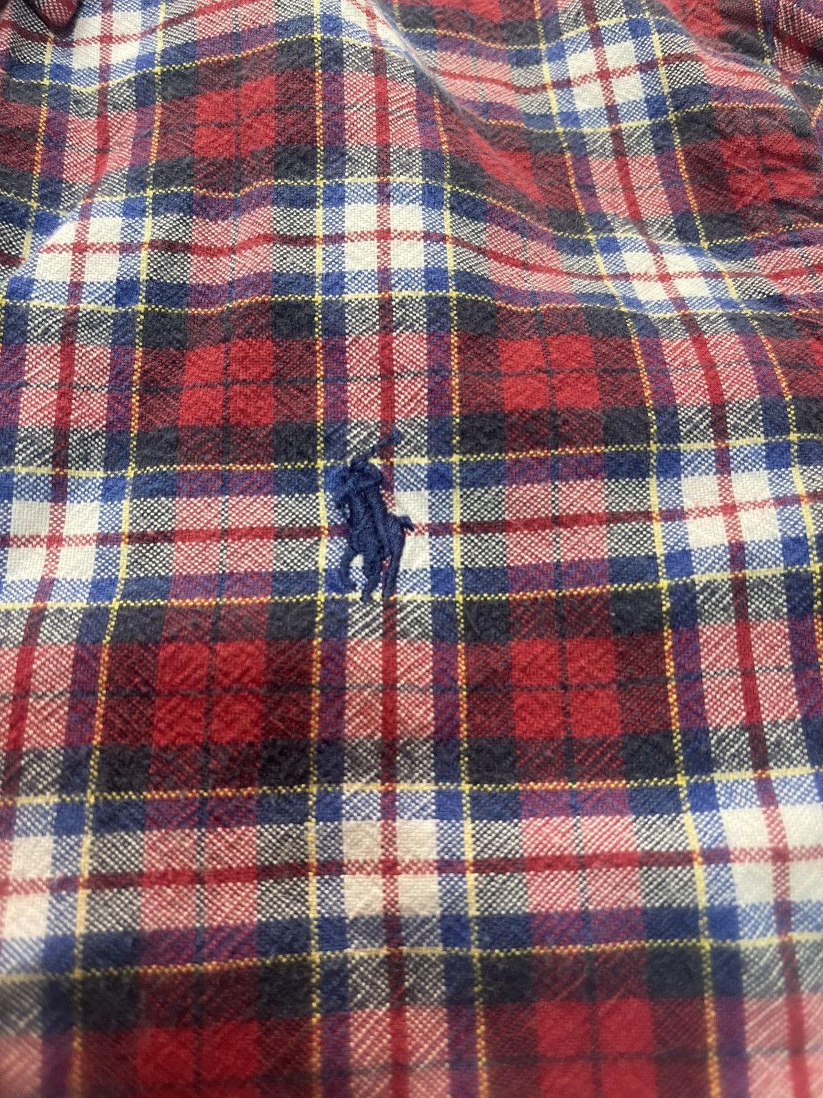 Ralph Lauren × Vintage RALPH LAUREN VINTAGE CHEKERED PLAID SHIRT SIZE XS Size XS / US 0-2 / IT 36-38 - 5 Thumbnail