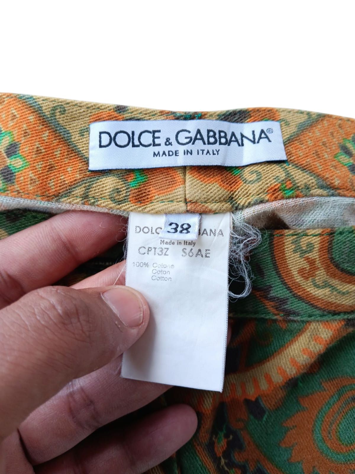 Dolce & Gabbana Dolce&Gabbana Archives women pants Size 29" - 3 Thumbnail