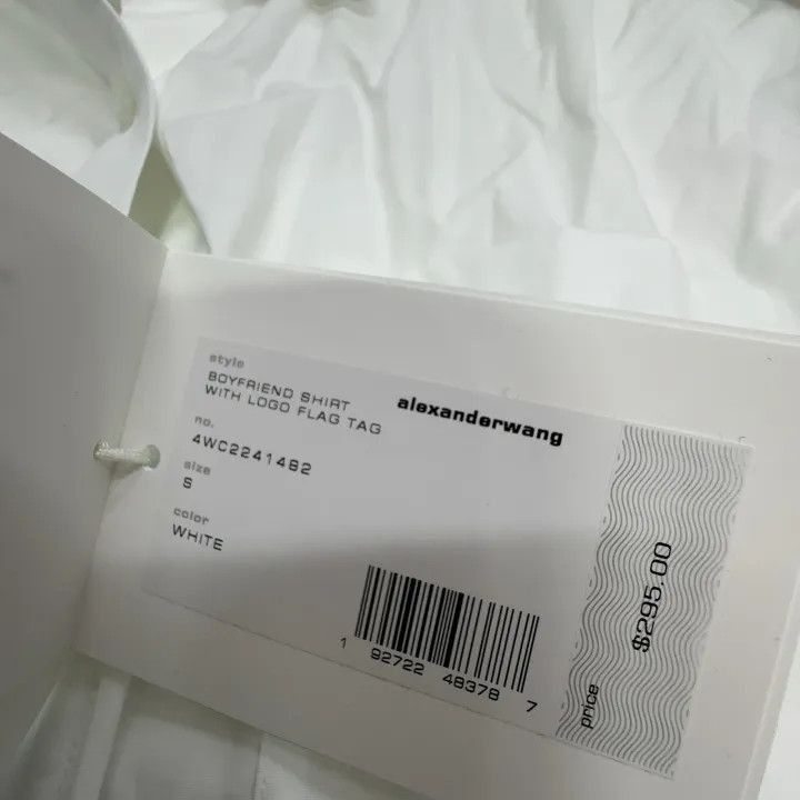 Alexander Wang Alexander Wang White Casual Long Sleeve Shirt - Size S / US 4 / IT 40 - 3 Thumbnail