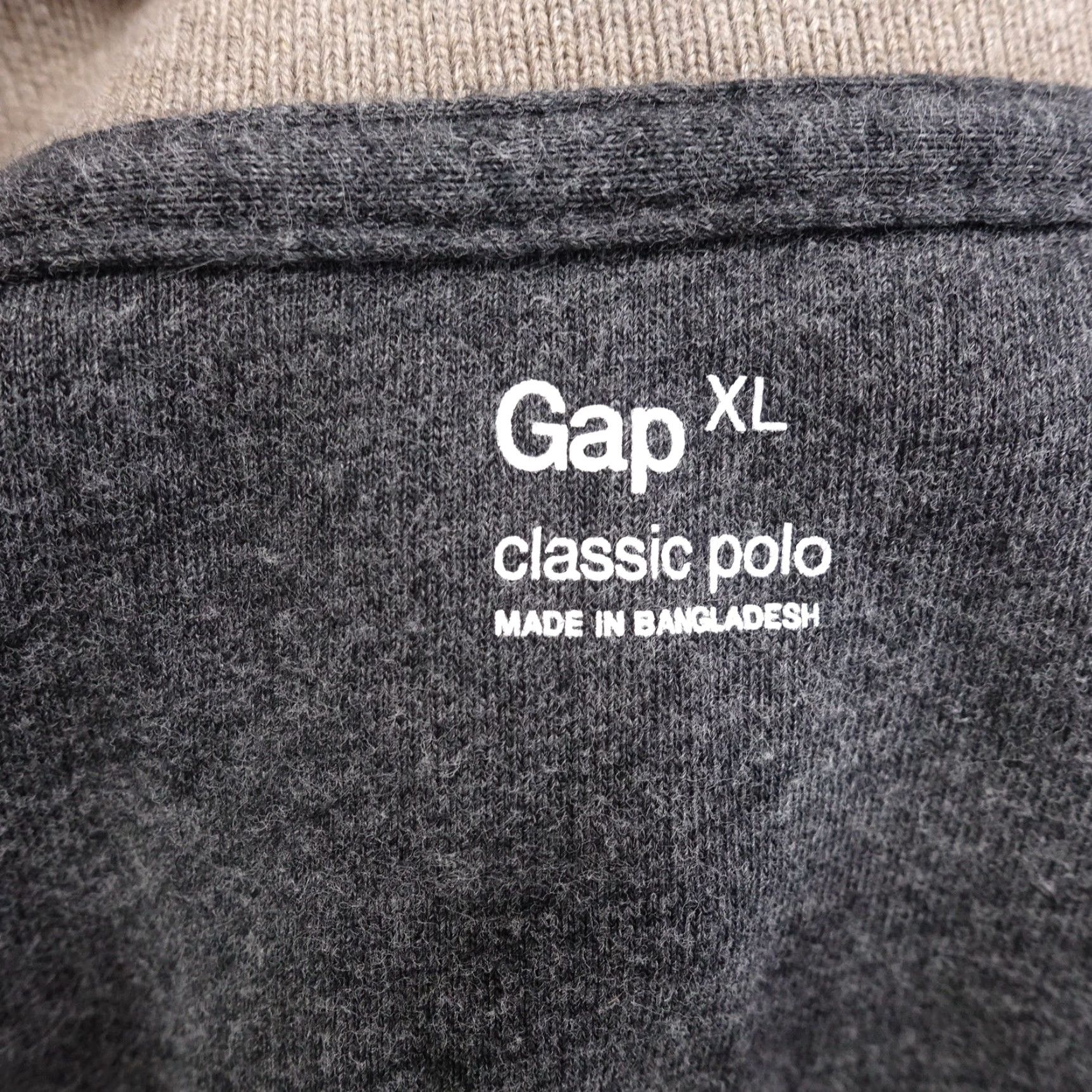 Gap Gap Polo Shirt Mens XL Brown 100% Cotton Short Sleeve Classic Fit Collared Golf Casual Mens Size US XL / EU 56 / 4 - 6 Thumbnail