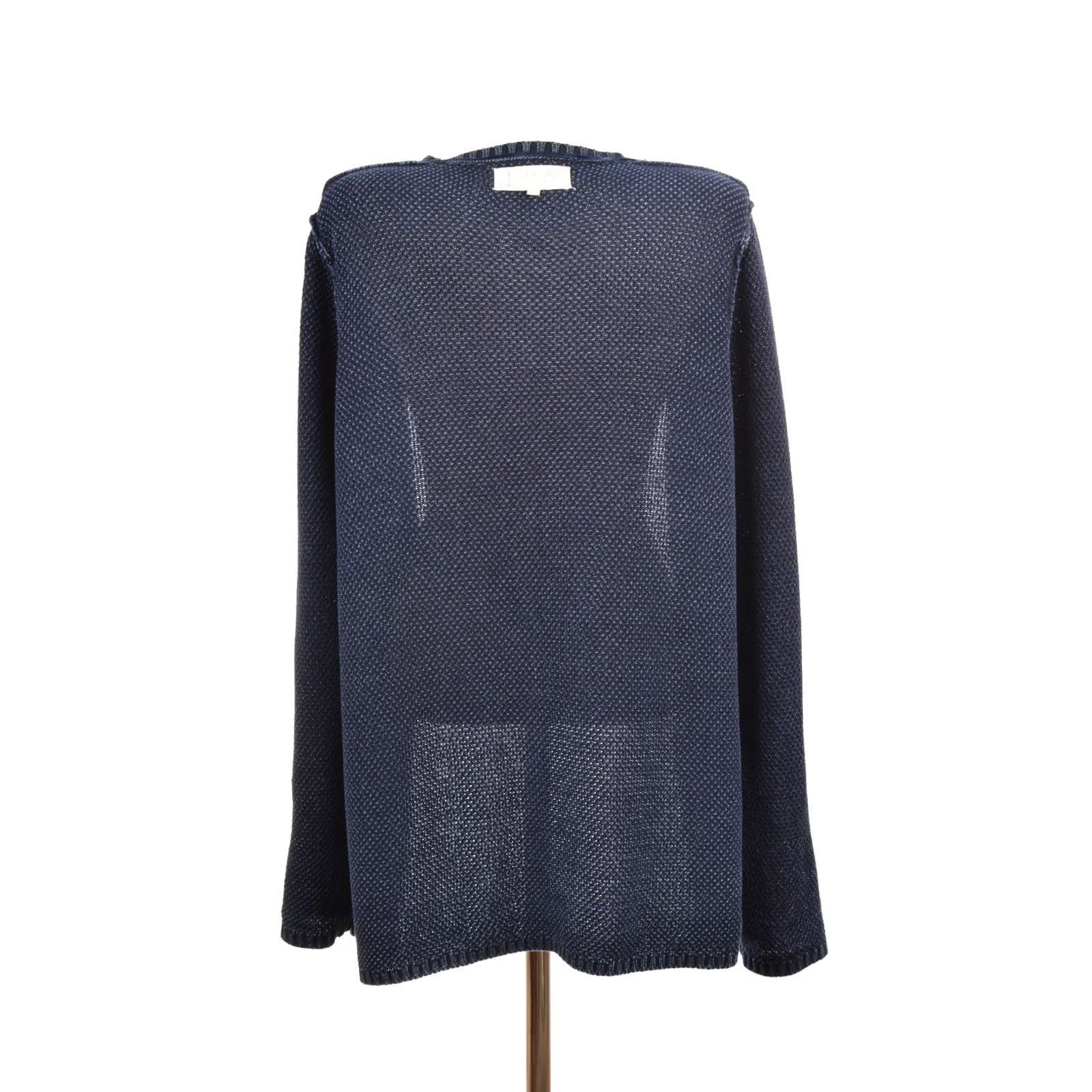 Vintage Seasalt Cornwall Luma Indigo Cotton Open Cardigan Women Cardigan EU 38 UK 10 Long Sleeve Blue 100% Cotton Vintage? Size L / US 10 / IT 46 - 3 Thumbnail