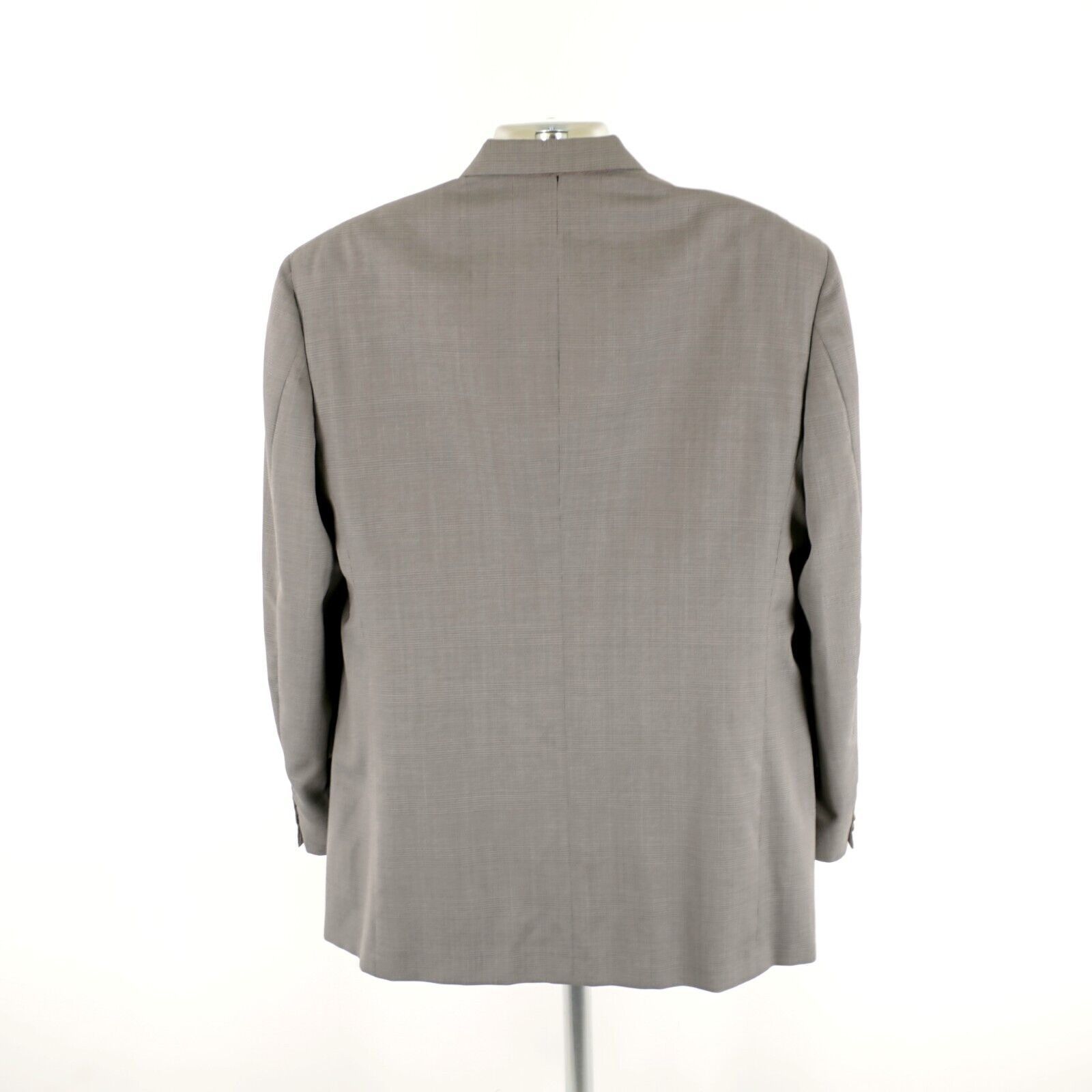 Austin Reed Austin Reed Wool Gray Plaid Double Breasted 2 Piece Suit 42L Size 42L - 11 Thumbnail