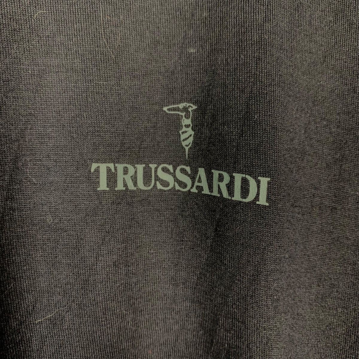 Trussardi Trussardi Underwear Plain Long Sleeve Tees #0207-C10 Size US L / EU 52-54 / 3 - 11 Thumbnail