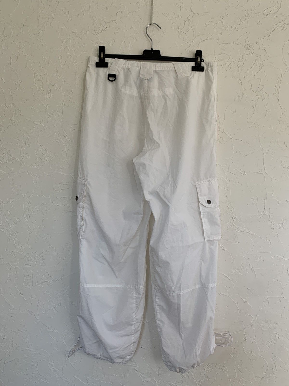 Nike 90s Nike Vintage Cargo Parachute Drill Y2K Baggy Pants Size US 32 / EU 48 - 13 Thumbnail