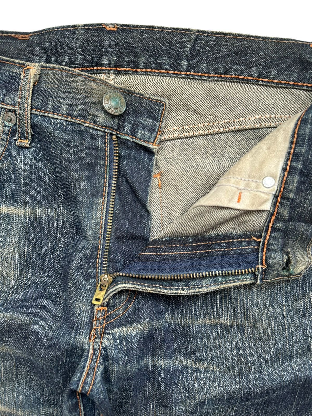 Edwin Vintage Edwin 503 Distressed rusty Jeans Size US 32 / EU 48 - 7 Thumbnail