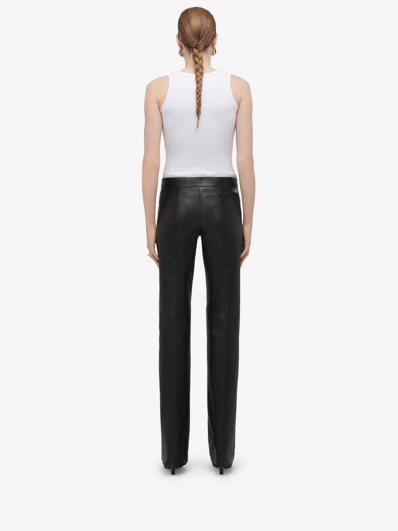 Alexander McQueen o1srvl11e0326 Ribbed Tank Top in White Size M / US 6-8 / IT 42-44 - 5 Thumbnail