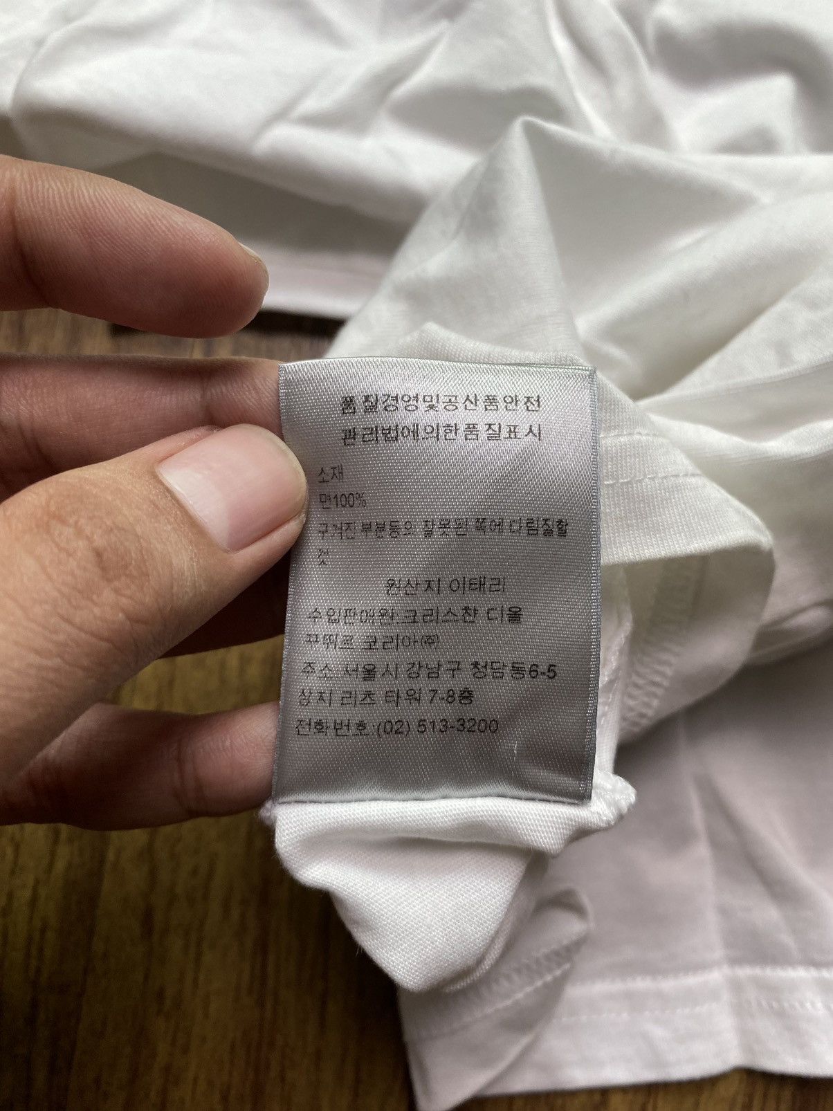 Dior FW17 Dior Homme They Should Just Let Us Rave Tee Size US L / EU 52-54 / 3 - 9 Thumbnail
