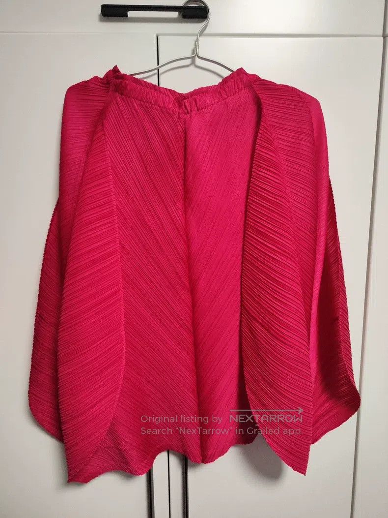 Issey Miyake Issey Miyake size:3 Tulip Rose Pink Midi Skirt Size 22" - 1 Thumbnail