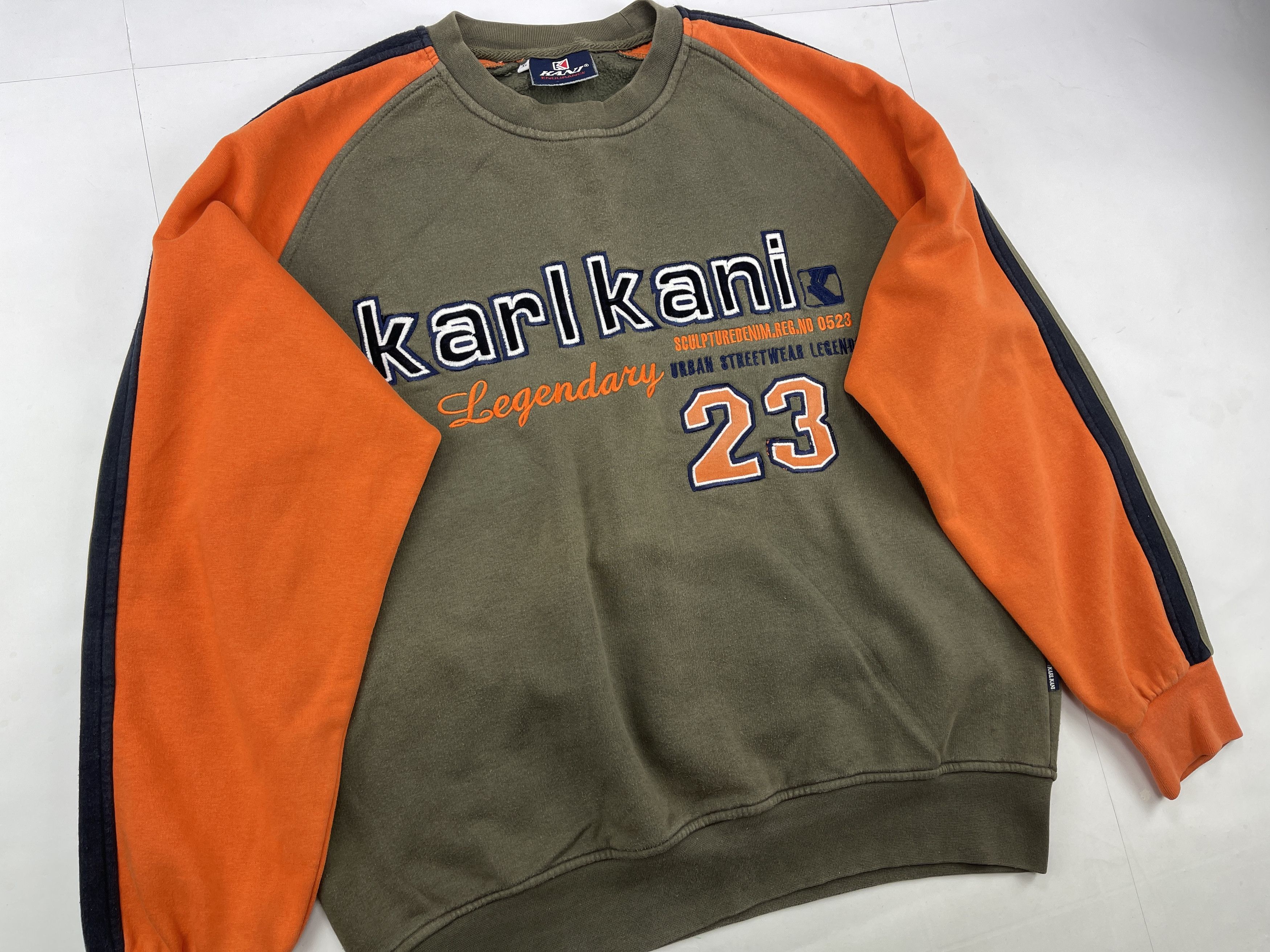 Karl Kani KARL KANI sweatshirt, Kani Endurance vintage 90s hip hop, XL Size US XL / EU 56 / 4 - 2 Thumbnail