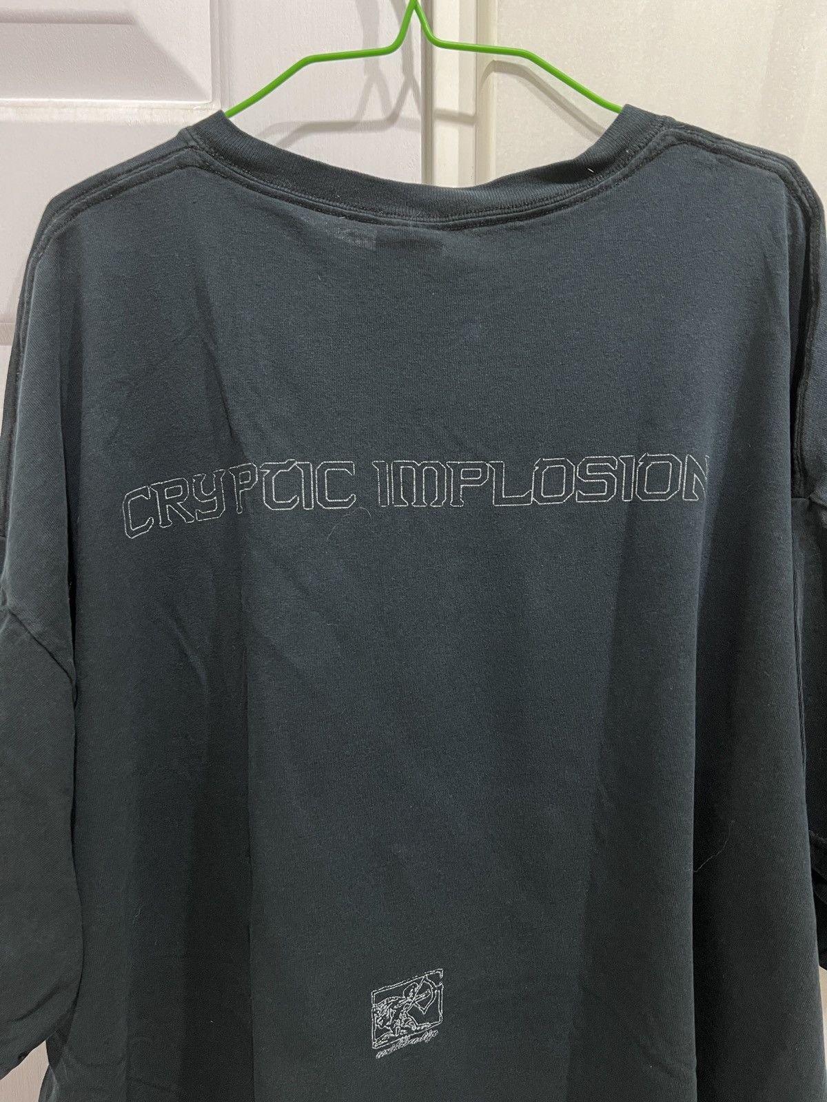 Band Tees Vintage Y2K Odious Mortem Cryptic Implosion Death Metal 2XL Size US XXL / EU 58 / 5 - 4 Thumbnail