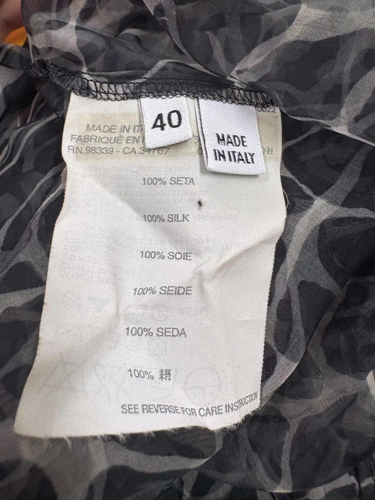 Helmut Lang Helmut Lang 2002SS Silk Multi-Layer Dress Ｑ21 Size M / US 6-8 / IT 42-44 - 2 Thumbnail