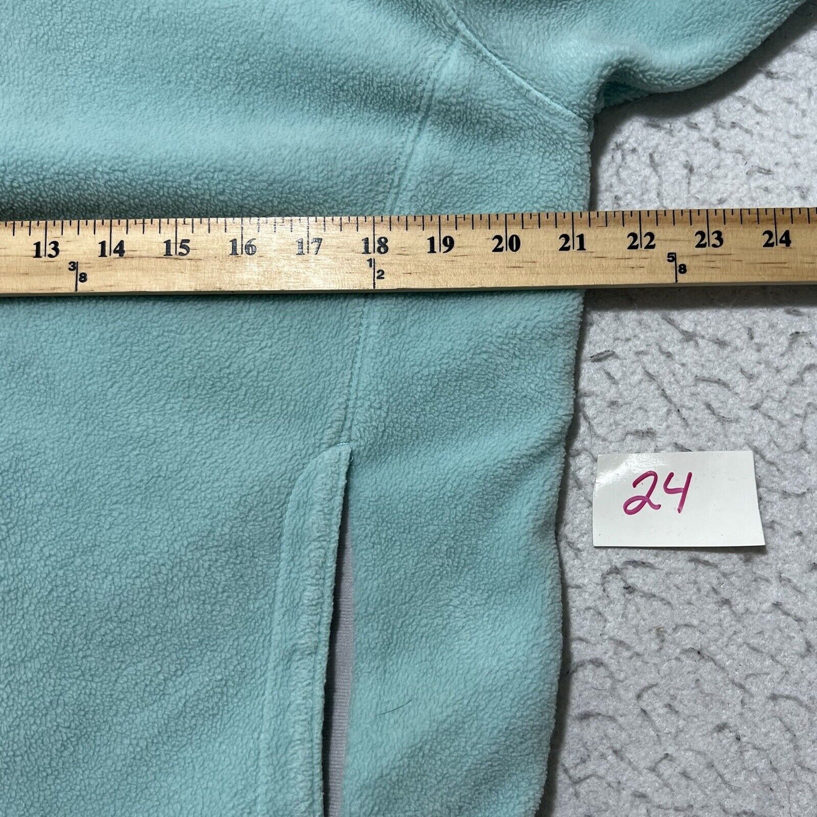 Columbia Columbia Full Zip Fleece Mock Neck Light Blue Sweatshirt Size L / US 10 / IT 46 - 9 Thumbnail