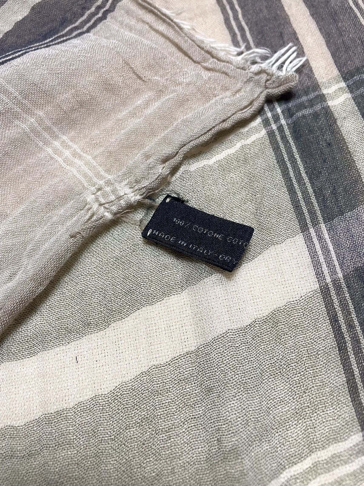 Franco Ferrari Franco Ferrari wool linen silk scarf Size ONE SIZE - 9 Thumbnail