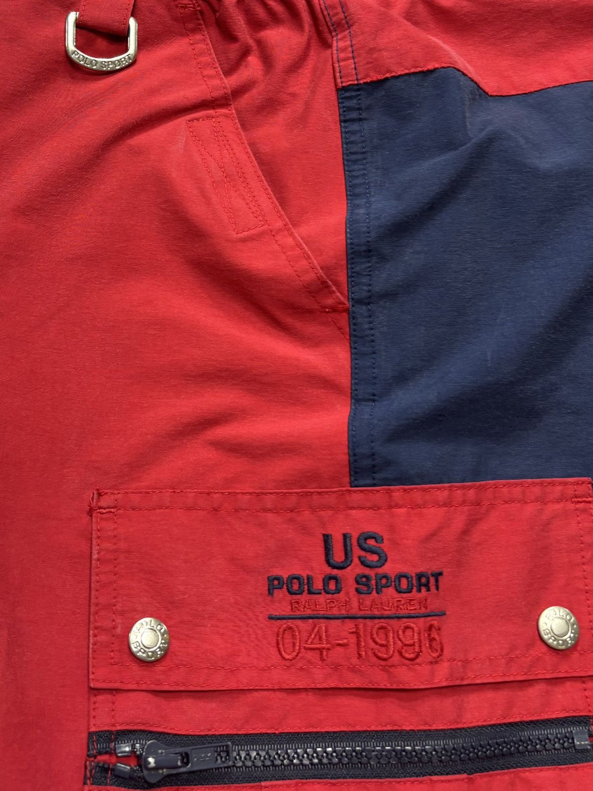 Polo Ralph Lauren 90’s Vintage Polo Ralph Lauren Polo Sport 04-1996 Shorts Size US 34 / EU 50 - 2 Thumbnail