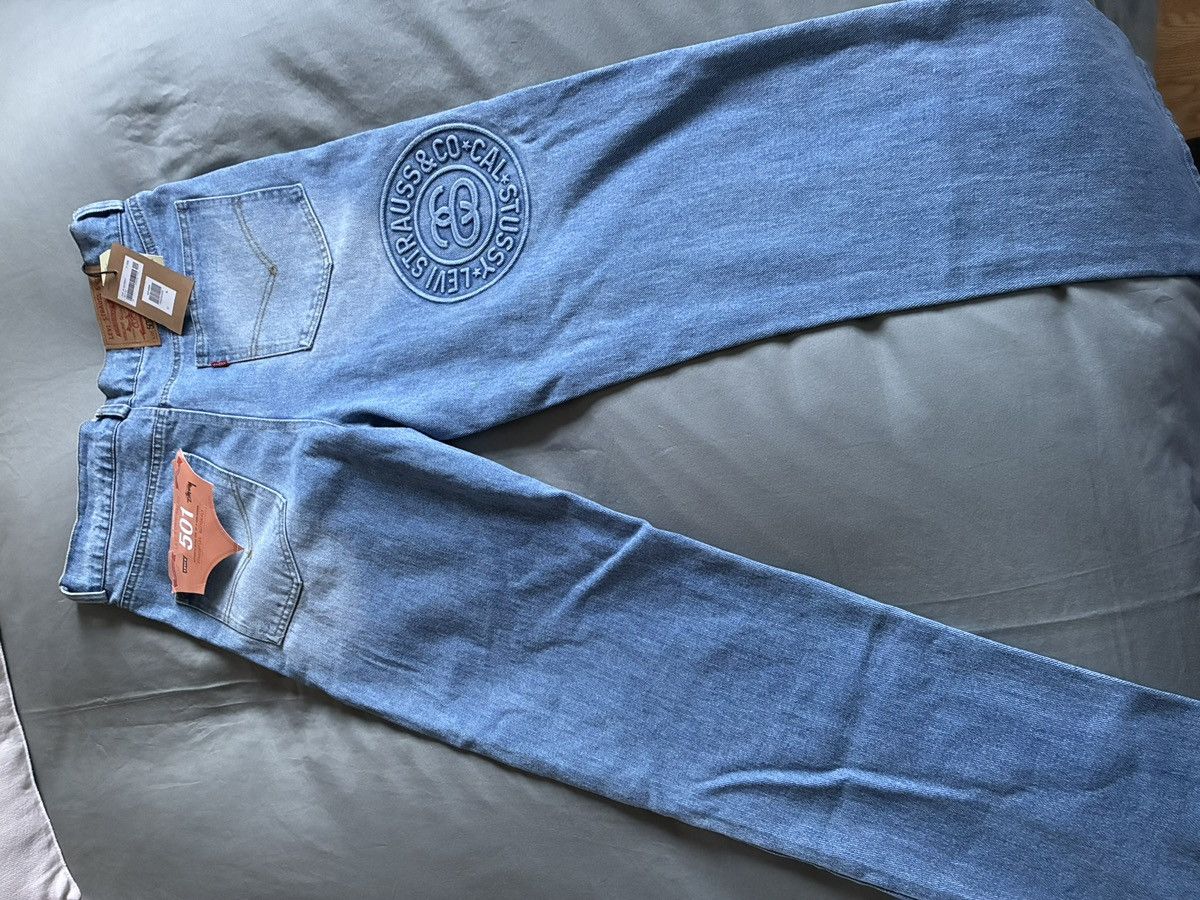Levi's × Stussy Levi’s x Stüssy 501 Jeans — W32 L32 Size US 32 / EU 48 - 3 Thumbnail