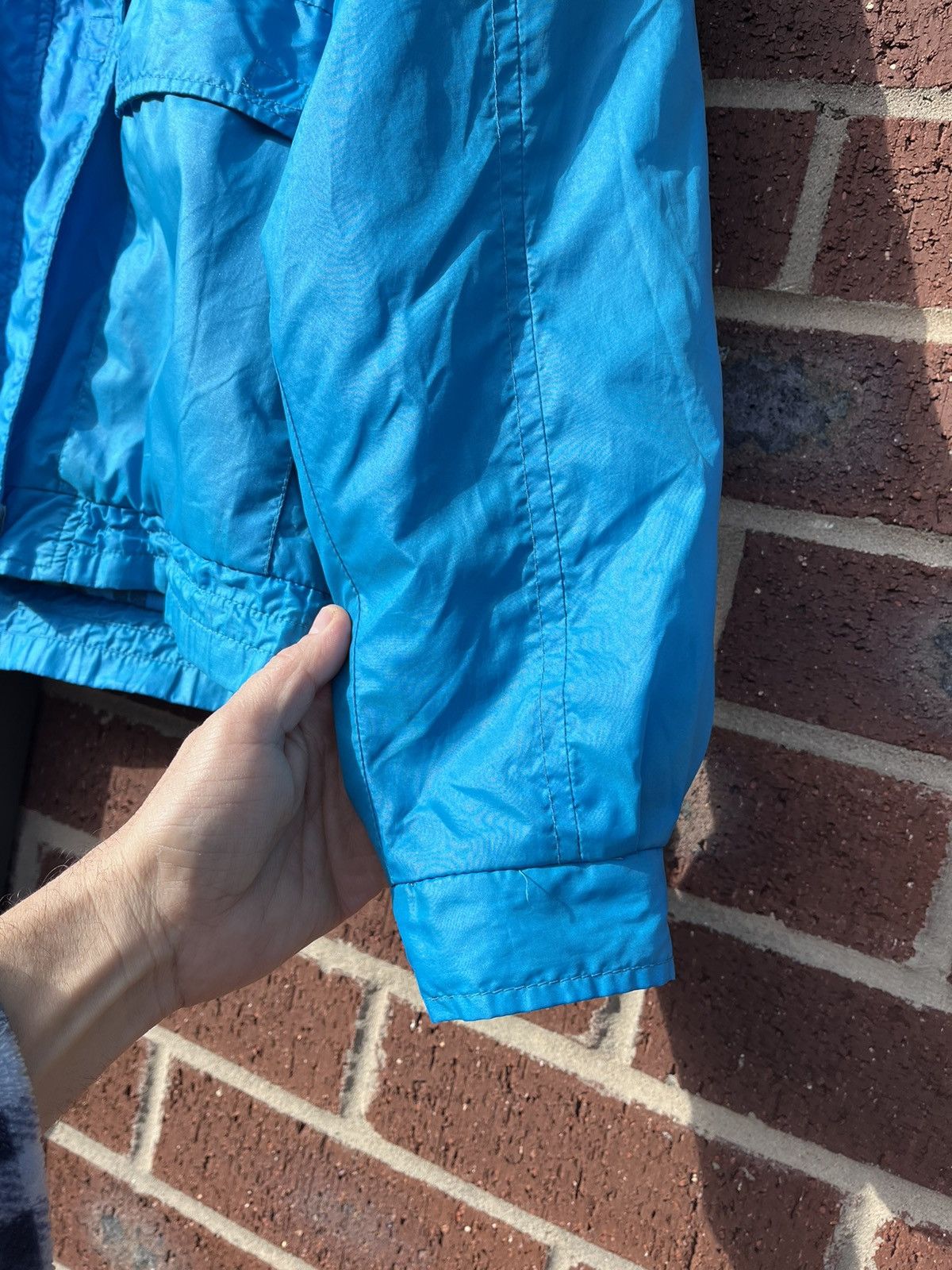 Vintage Bright Blue Vintage Bomber jacket / Parker / Windbreaker Size M / US 6-8 / IT 42-44 - 5 Thumbnail