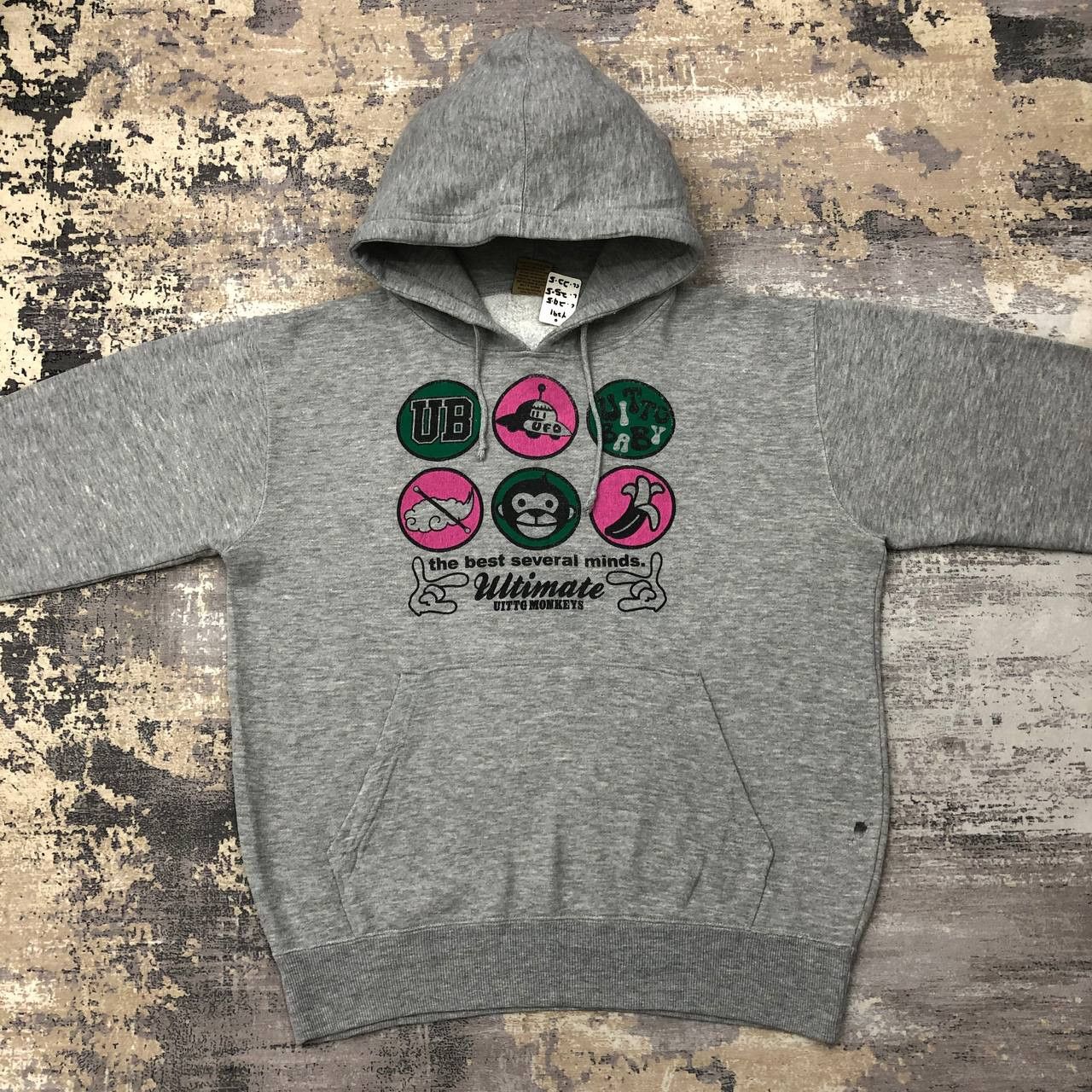 Designer × Japanese Brand Y291 ULTIMATE UITTG BABY MONKEYS HOODIE Size US L / EU 52-54 / 3 - 1 Thumbnail