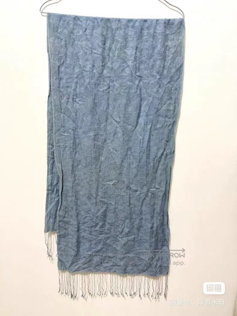 Vivienne Westwood Vivienne Westwood Blue Subtle Pattern Saturn Scarf Size ONE SIZE - 5 Thumbnail