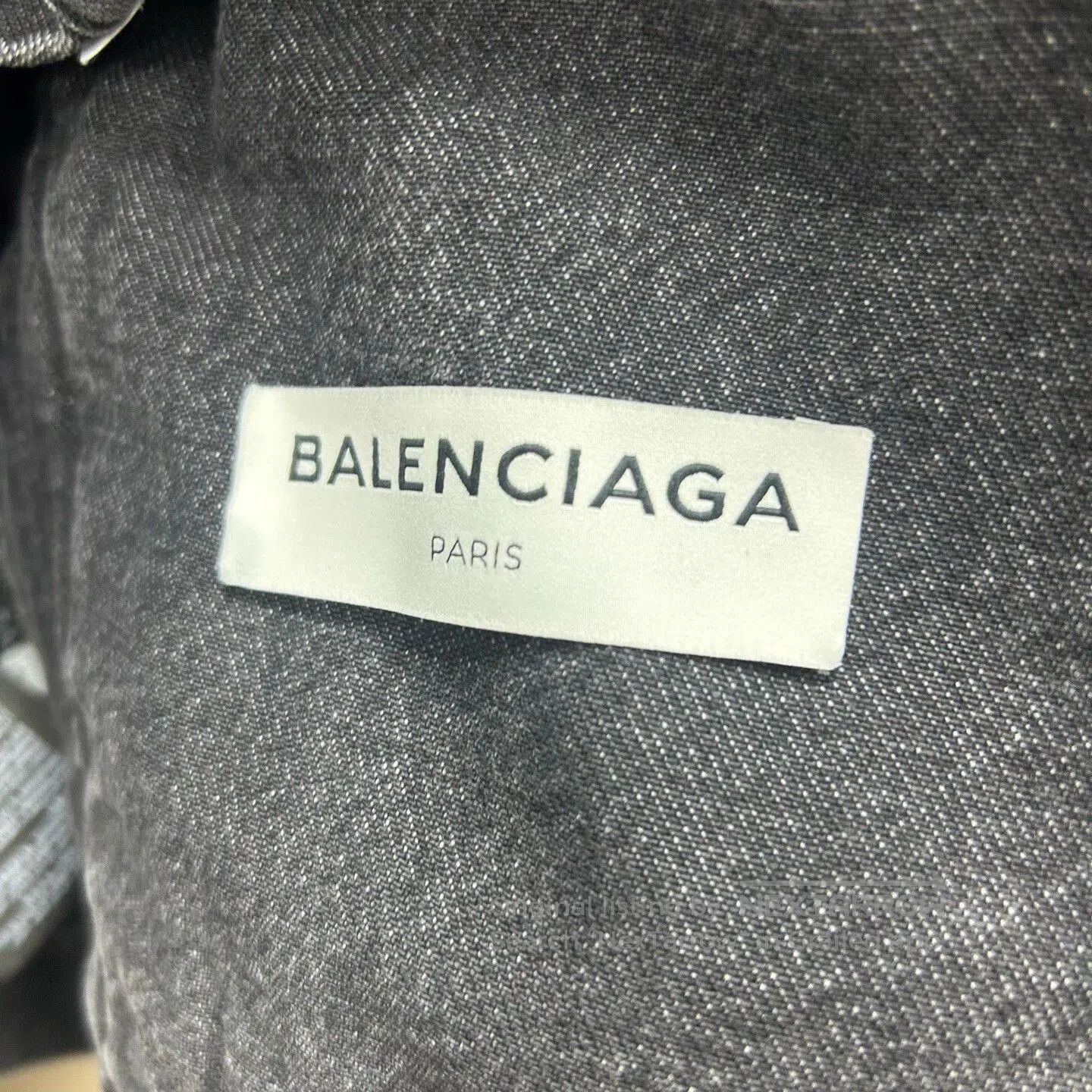 Balenciaga Balenciaga Vintage Distressed Denim Jacket. Size US S / EU 44-46 / 1 - 3 Thumbnail