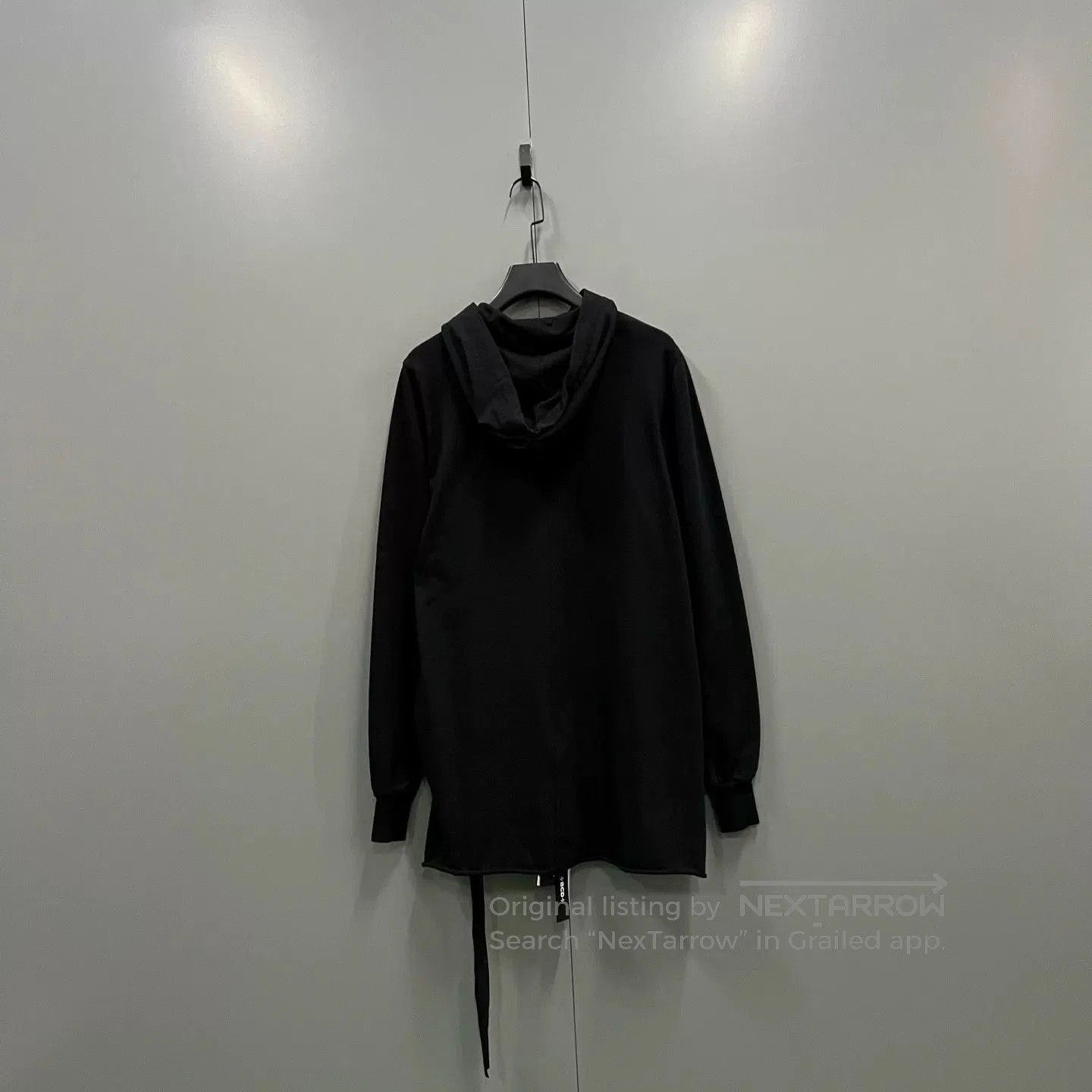Rick Owens Rick Owens Black Graphic Print Hoodie XS S M L. Size US XS / EU 42 / 0 - 2 Thumbnail