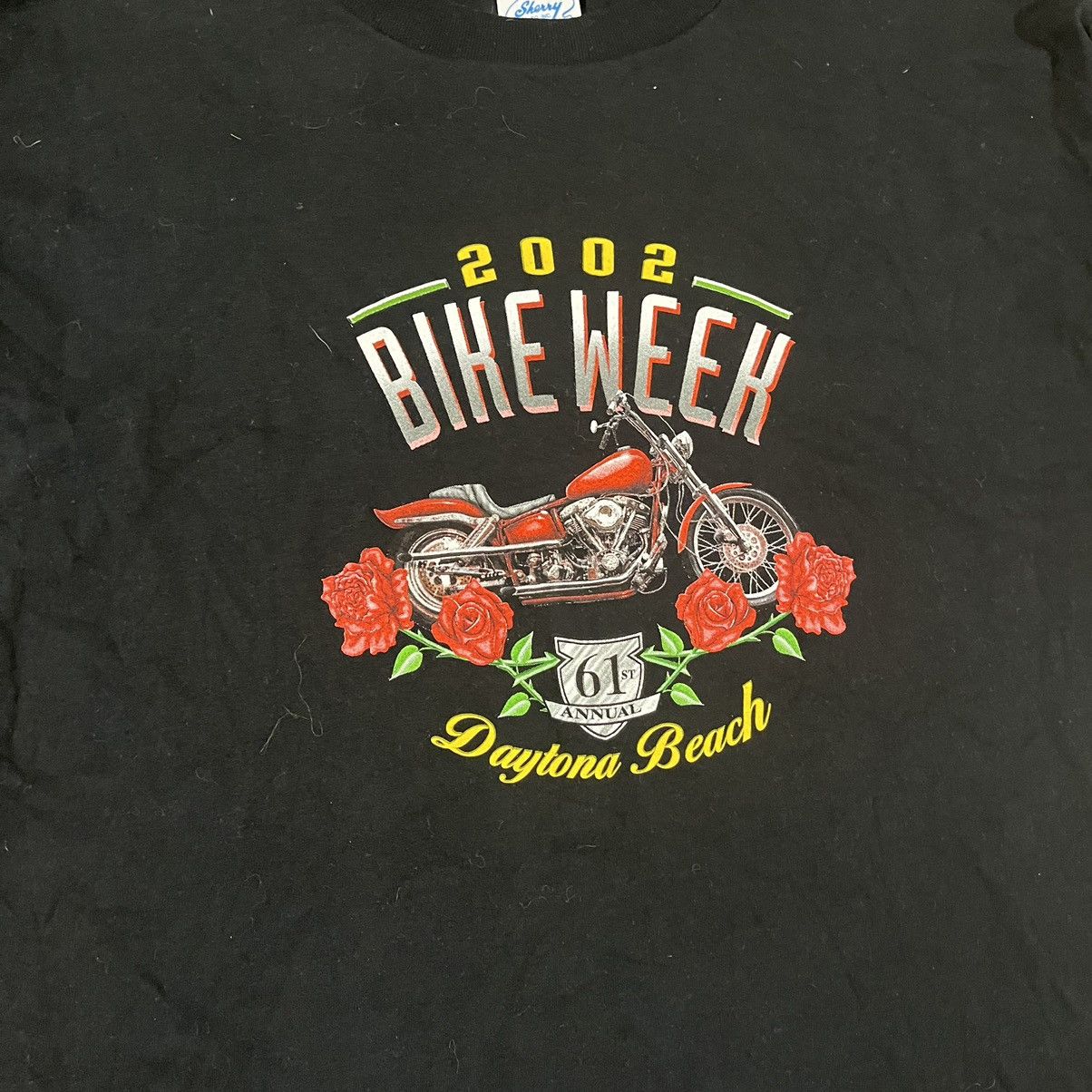 Harley Davidson × Vintage Crazy Vintage Bike Week 2002 Biker Grunge Tee Shirt Size XXL Size US XXL / EU 58 / 5 - 4 Thumbnail