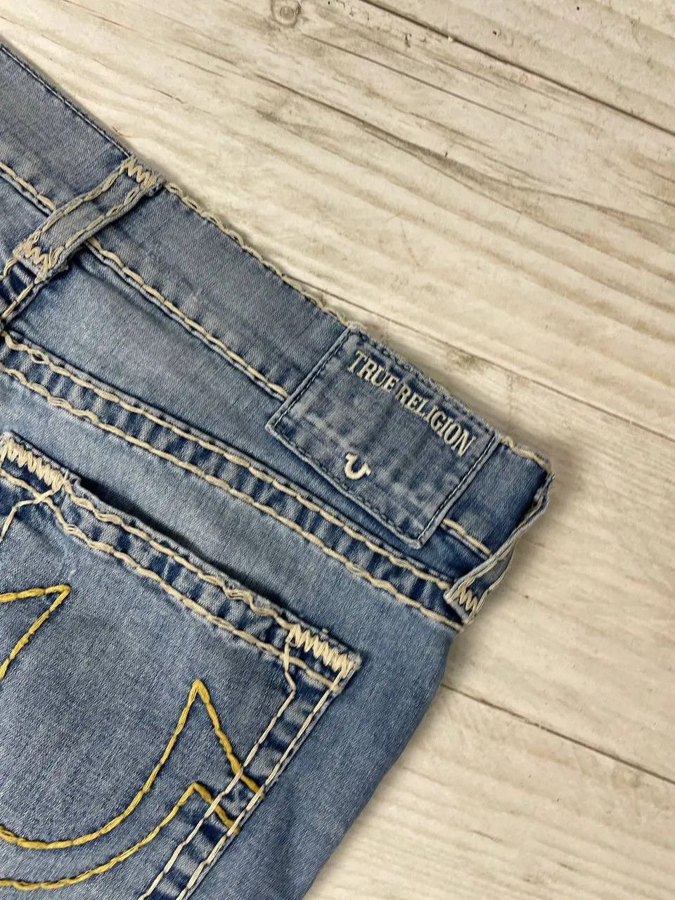 True Religion True Religion Rocco Super T Relaxed Skinny Jeans Japan Size US 34 / EU 50 - 16 Thumbnail