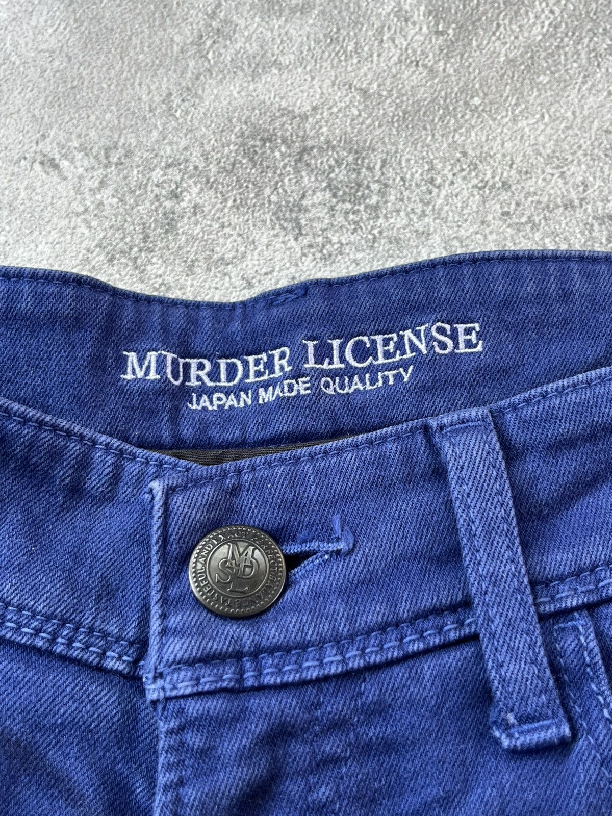Japanese Brand × Murder License Murder License Blue Pants Size 30" / US 8 / IT 44 - 9 Thumbnail