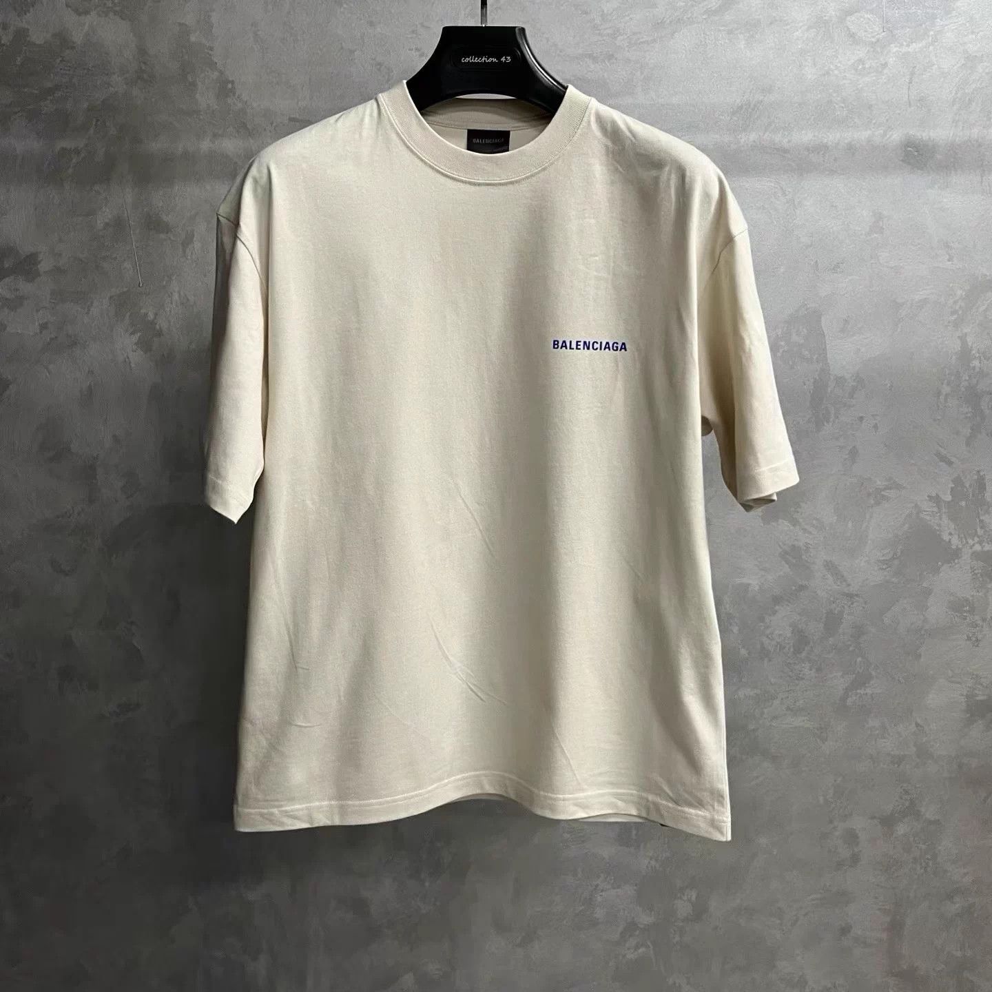 Balenciaga Balenciaga White Logo Print T-Shirt XS/M New Size XS / US 0-2 / IT 36-38 - 1 Thumbnail