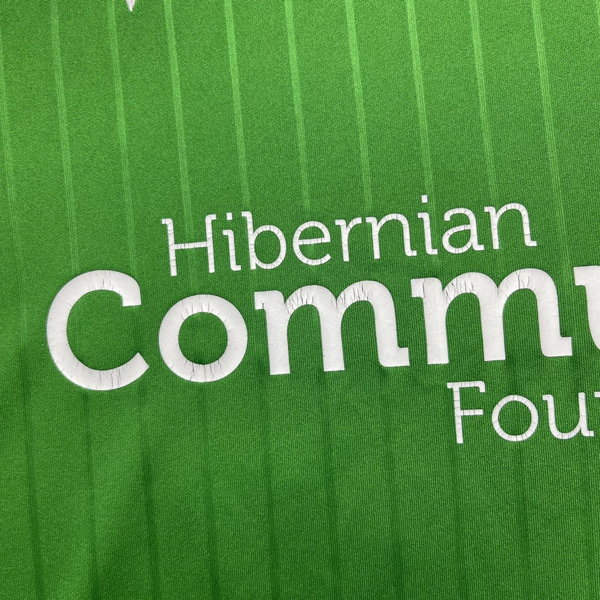 Macron HIBERNIAN MACRON 2019/2020 FOOTBALL HOME JERSEY #26 SPECTOR Size US XL / EU 56 / 4 - 5 Thumbnail