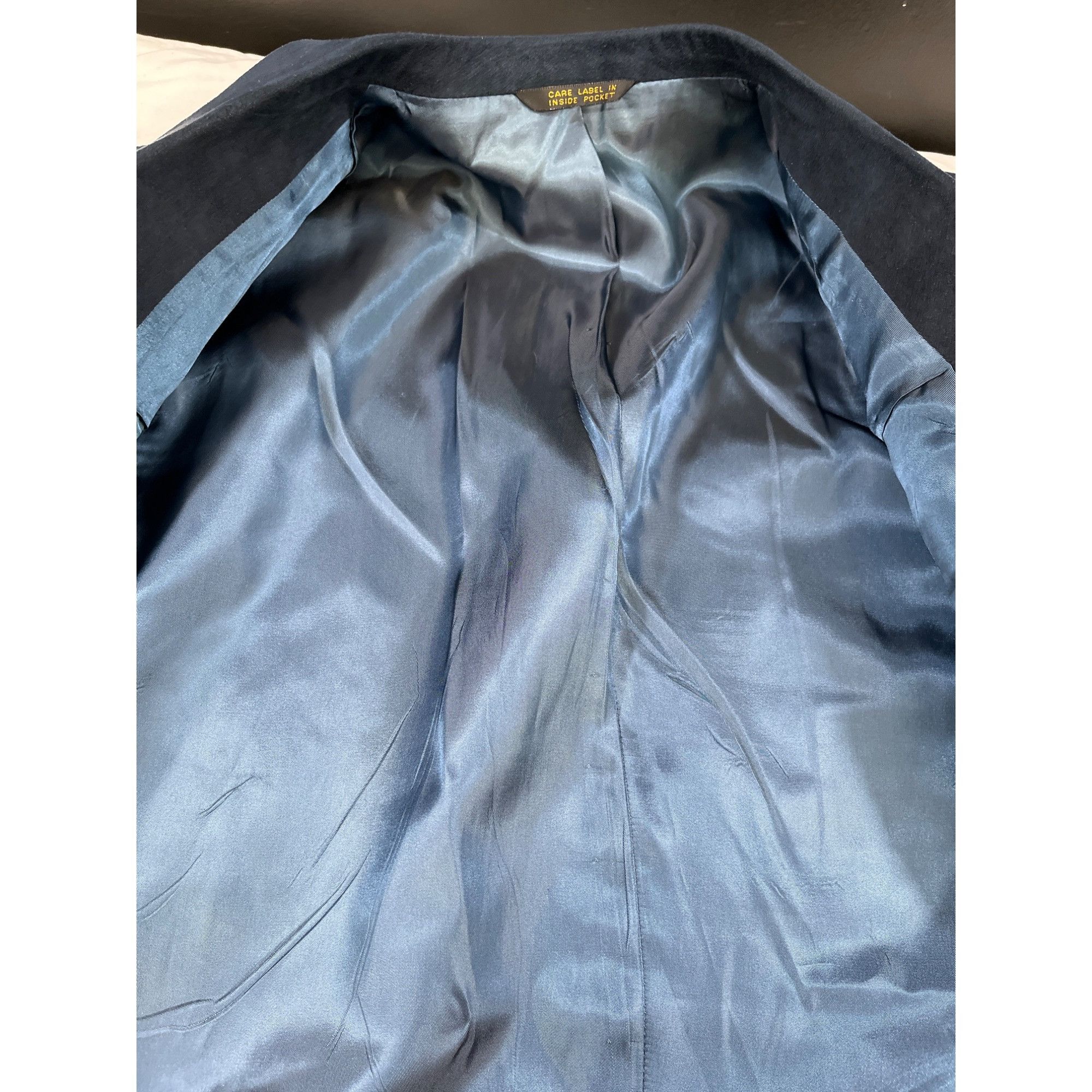 Saks Fifth Avenue Saks Fifth Avenue Men's Blue Blazer/Sports Coat Size XL SKU Size 44R - 6 Thumbnail