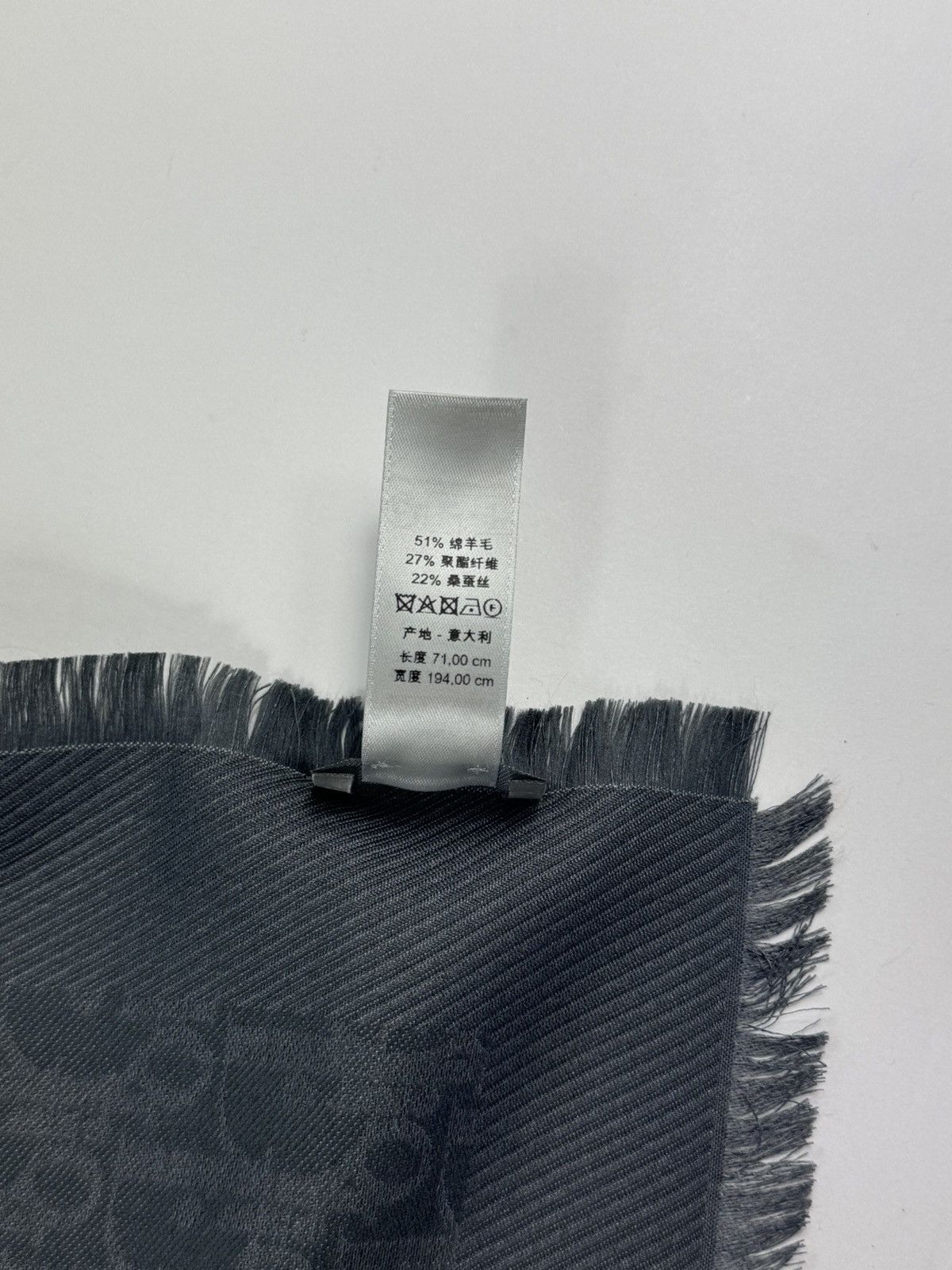 Dior DIOR OBLIQUE PRINT SCARF Size ONE SIZE - 4 Thumbnail