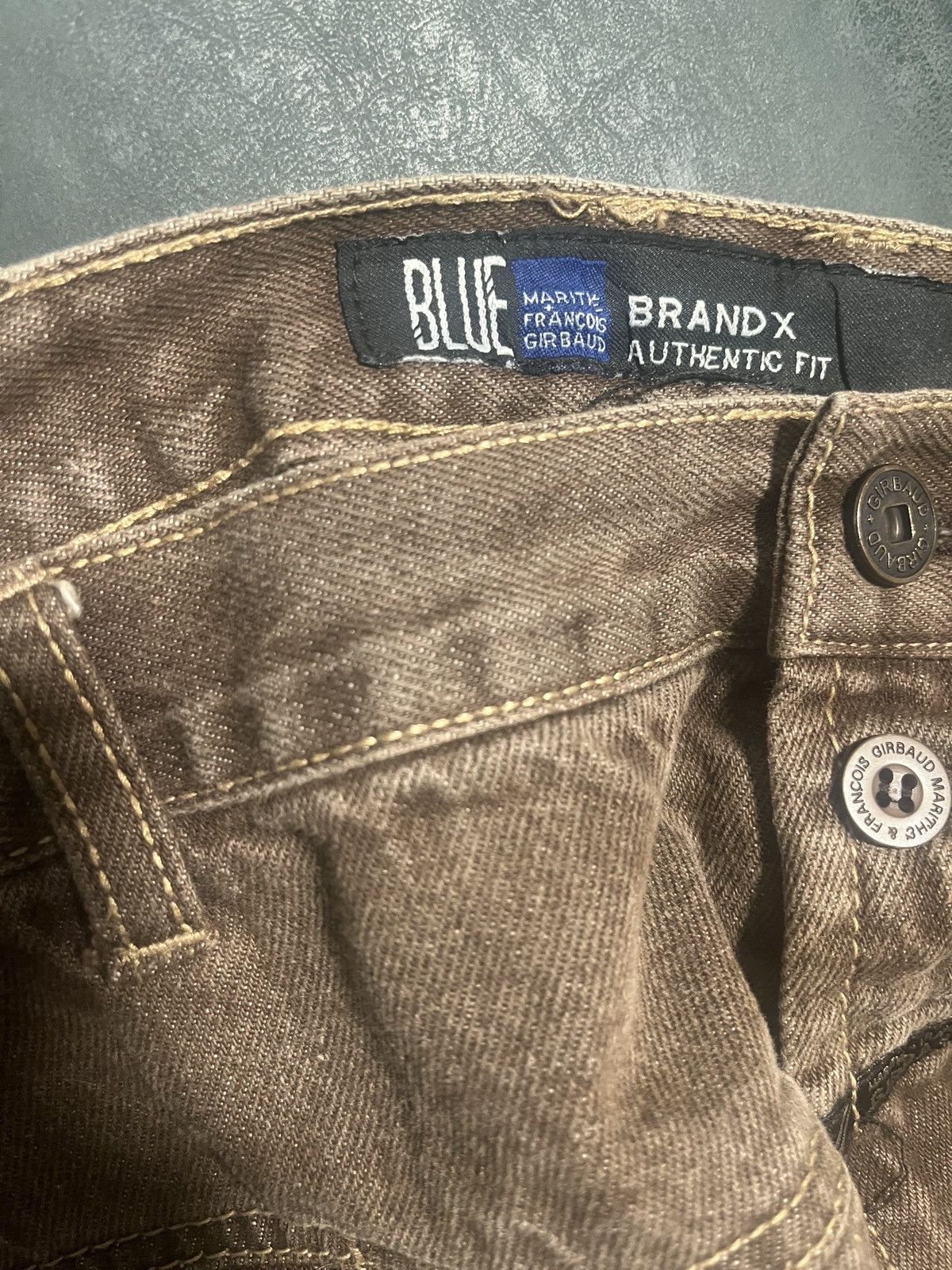 Marithe + Francois Girbaud Vintage Blue by Girbaud Brand X Size US 38 / EU 54 - 6 Thumbnail