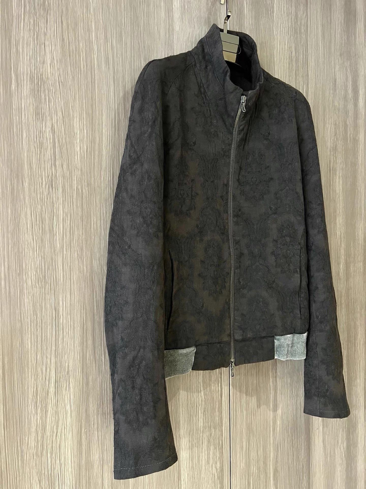 Julius Julius 7 Vintage Jacquard Stand Collar Coat K44 | Grailed