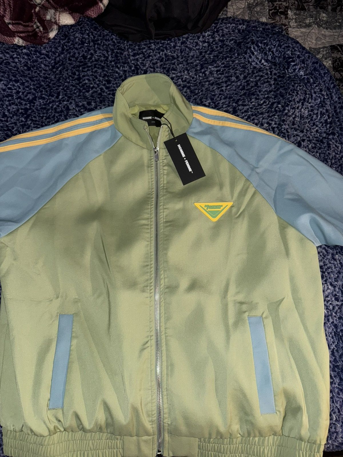 Homme + Femme La Homme + Femme Track Suit Jacket Size US L / EU 52-54 / 3 - 5 Thumbnail
