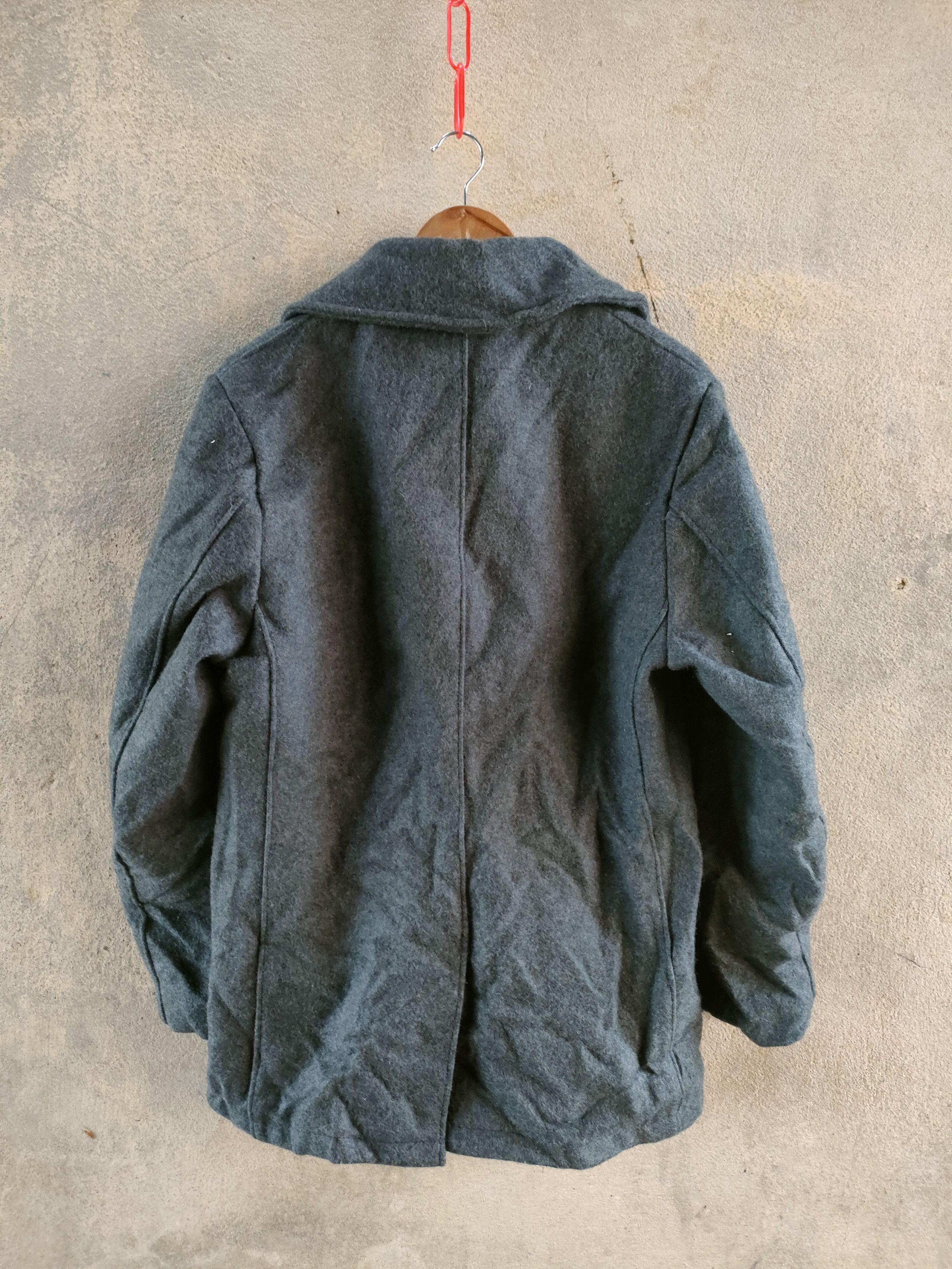 Nigel Cabourn × Schott Schott Peacoat Jacket Size US M / EU 48-50 / 2 - 3 Thumbnail