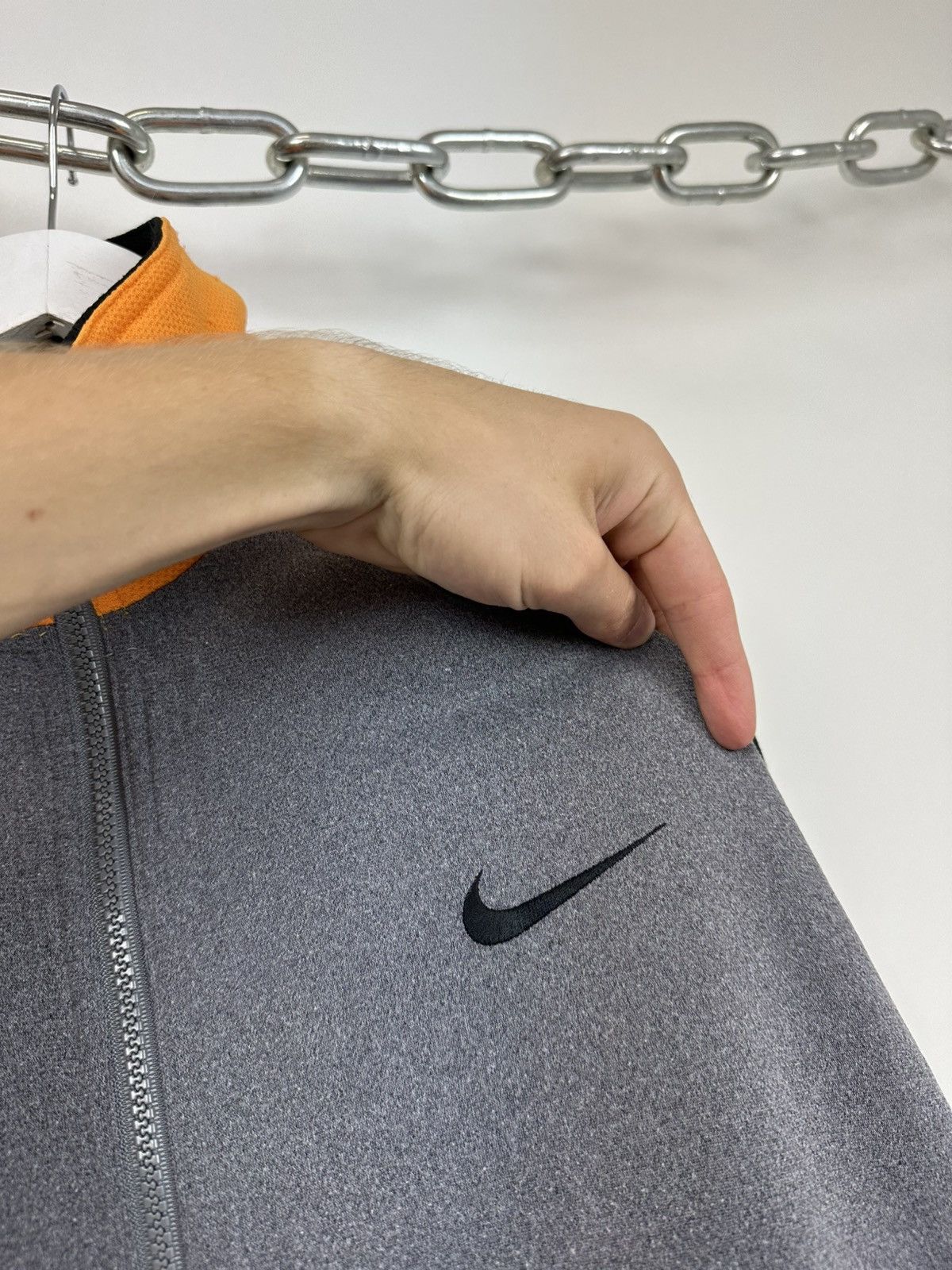 Nike Vintage 90s Nike Big Logo Embroidered Retro Track Jacket Size US S / EU 44-46 / 1 - 4 Thumbnail