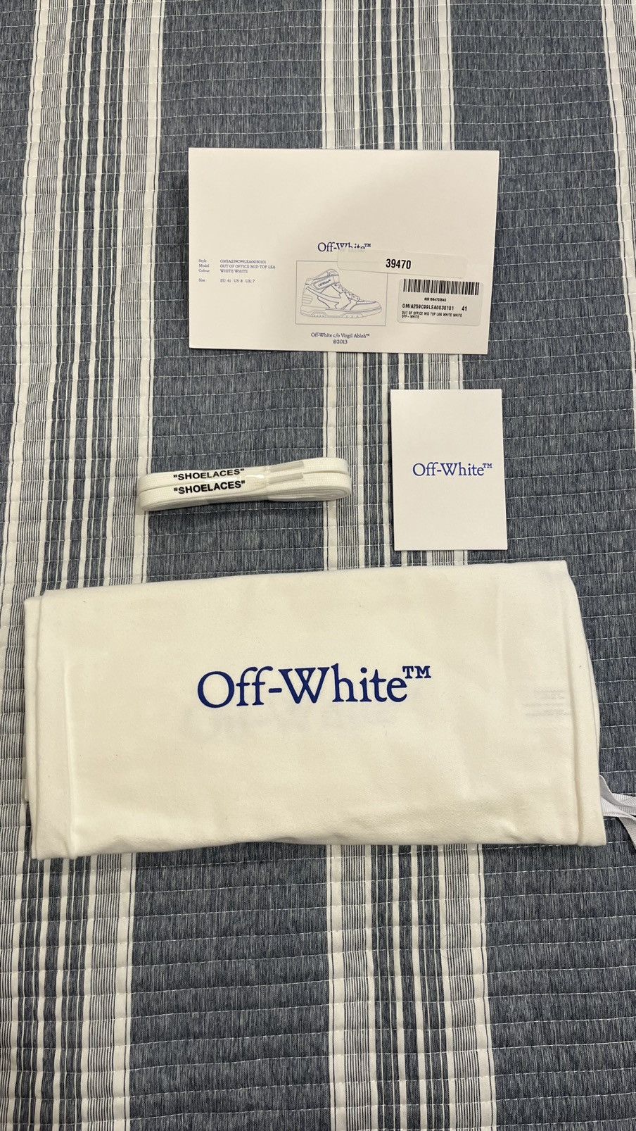 Off-White Off White Out of the Office 8US White White Size US 8 / EU 41 - 7 Thumbnail