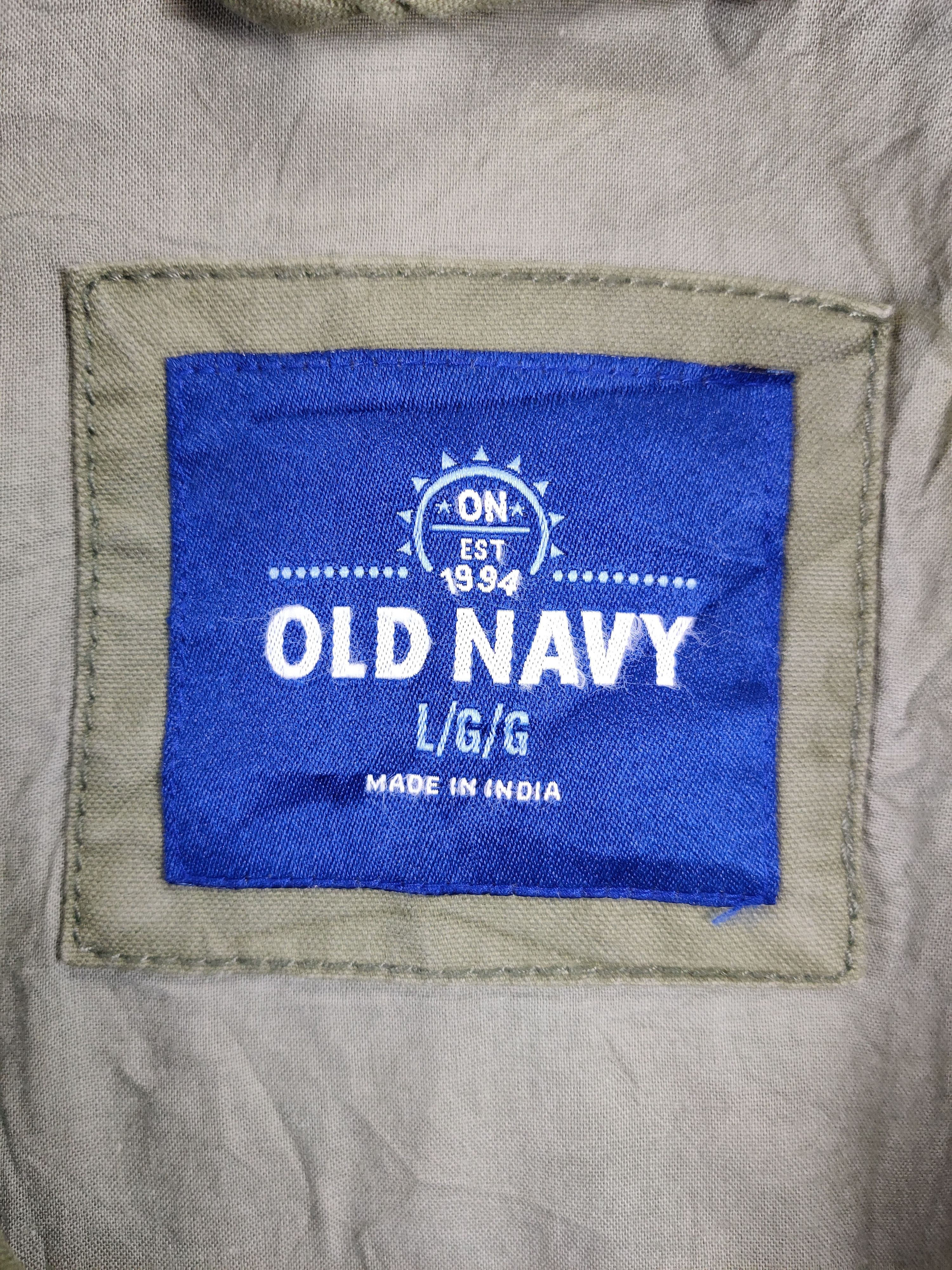 Old Navy Vintage Old Navy M65 Field Olive Green Jacket Size US L / EU 52-54 / 3 - 9 Thumbnail