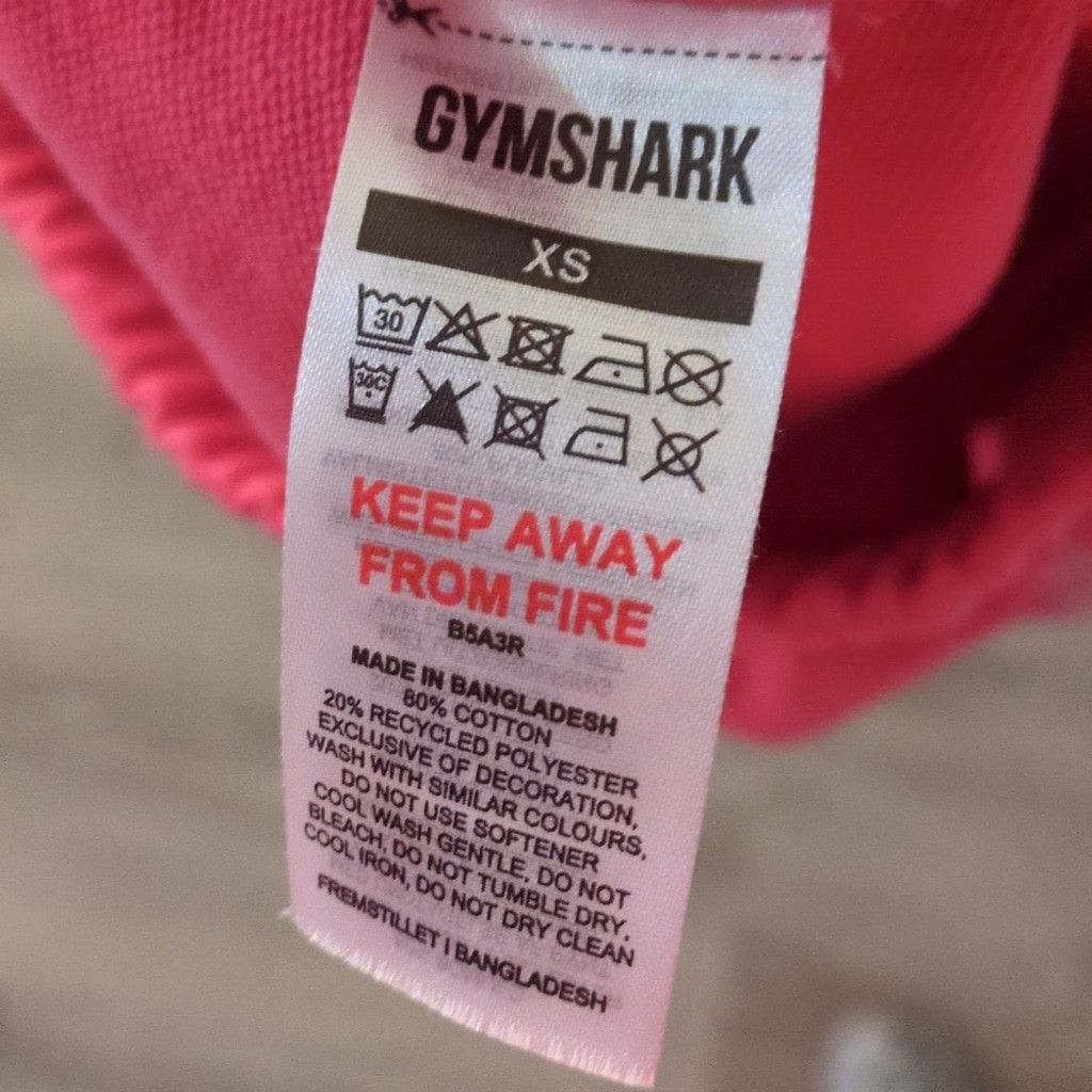 Gymshark Gymshark Bright Fuschia Pink Fraction Sweat Shorts Size XS Size 24" / US 00 / IT 34 - 6 Thumbnail