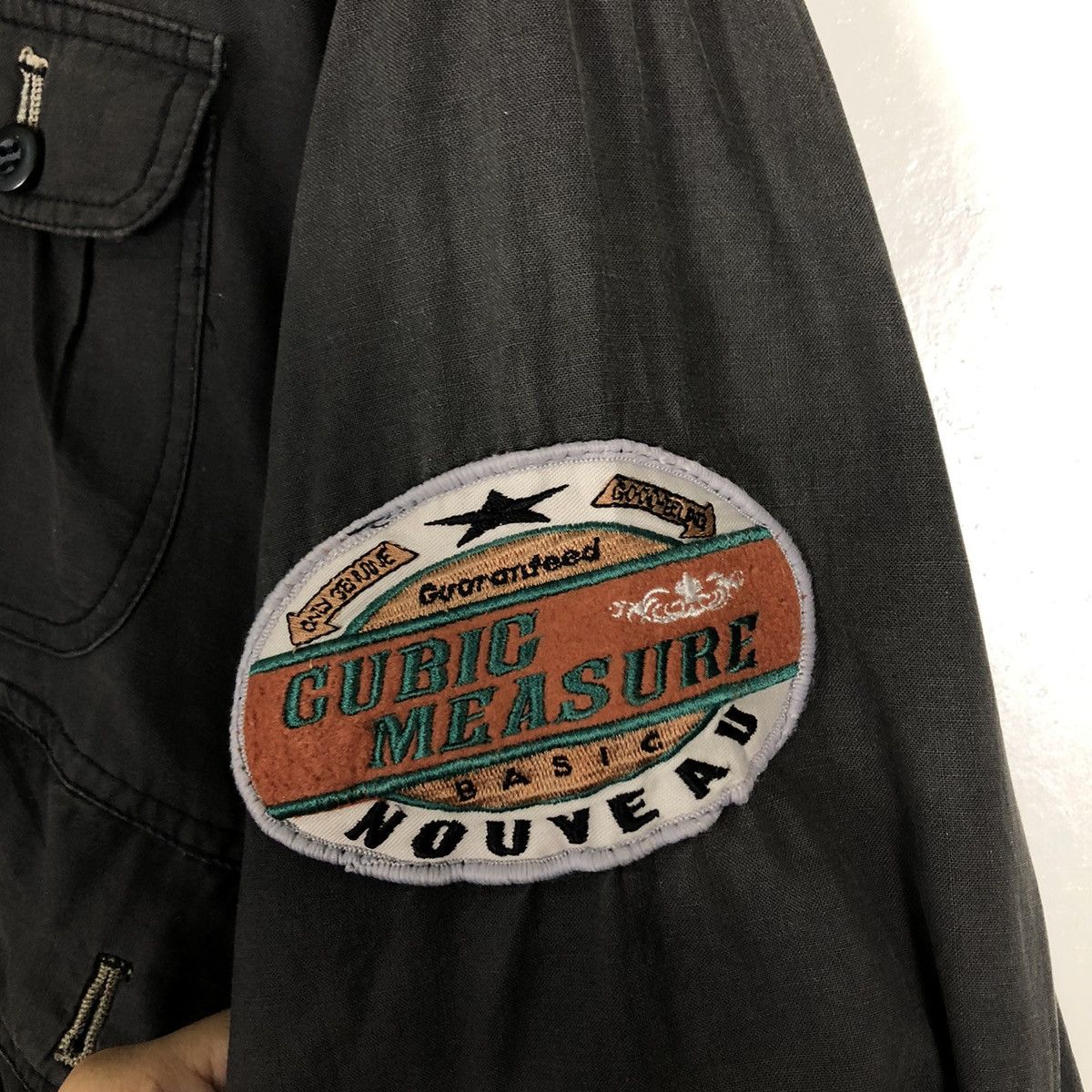 Japanese Brand 🔥90’s VINTAGE BOMBER JACKET CUBE MEASURE ISSEY MIYAKE Size US M / EU 48-50 / 2 - 13 Thumbnail
