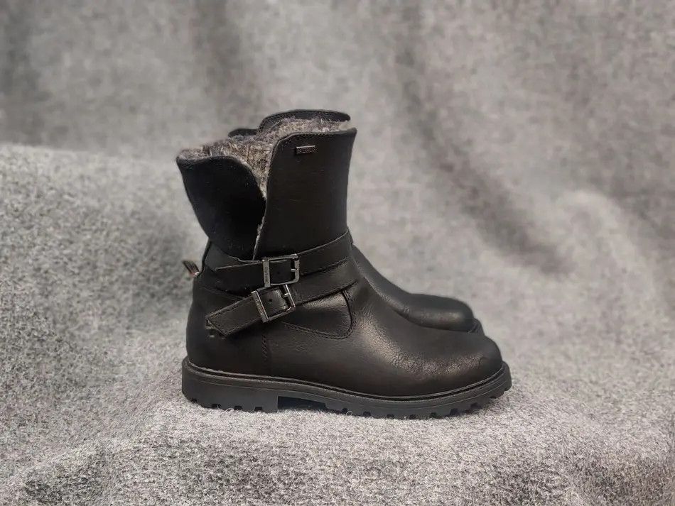 Barbour Sycamore Leather Waterproof Fur Lined Ankle Boots